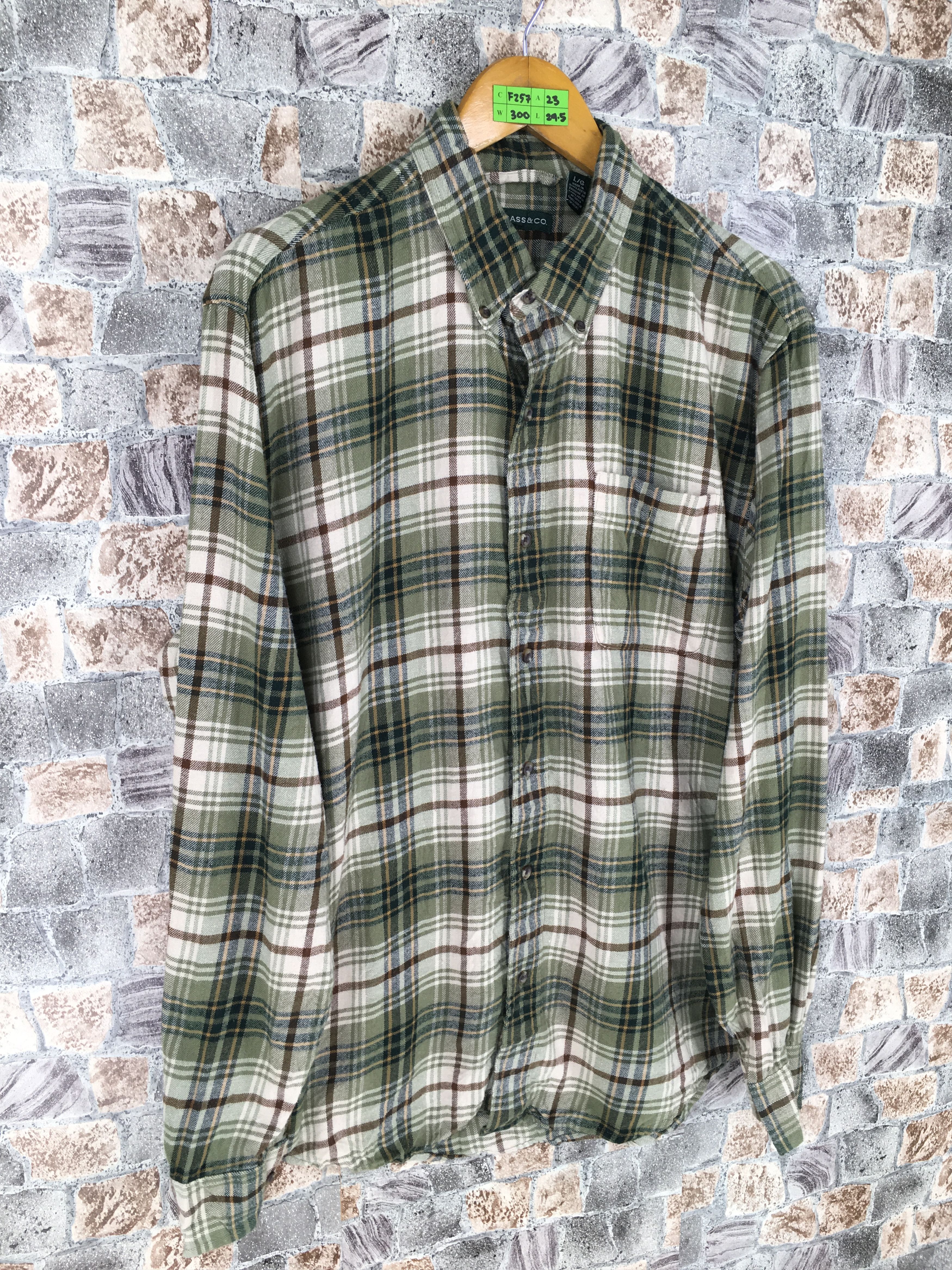 Flannel × Vintage Vintage Plaid Shadow Flannel Button Up Shirt Large Size US L / EU 52-54 / 3 - 2 Thumbnail