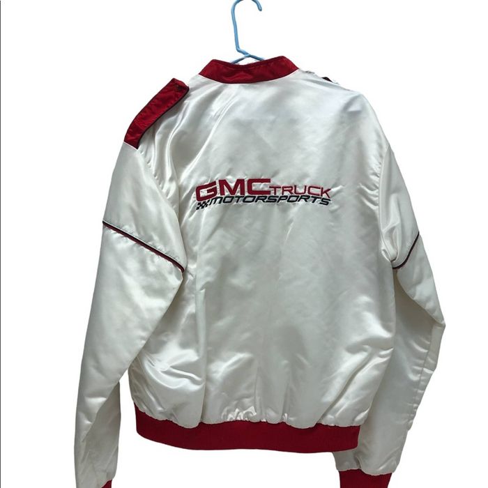 Vintage Vintage Ashley GMC MOTORSPORTS racing silky bomber jacket | Grailed