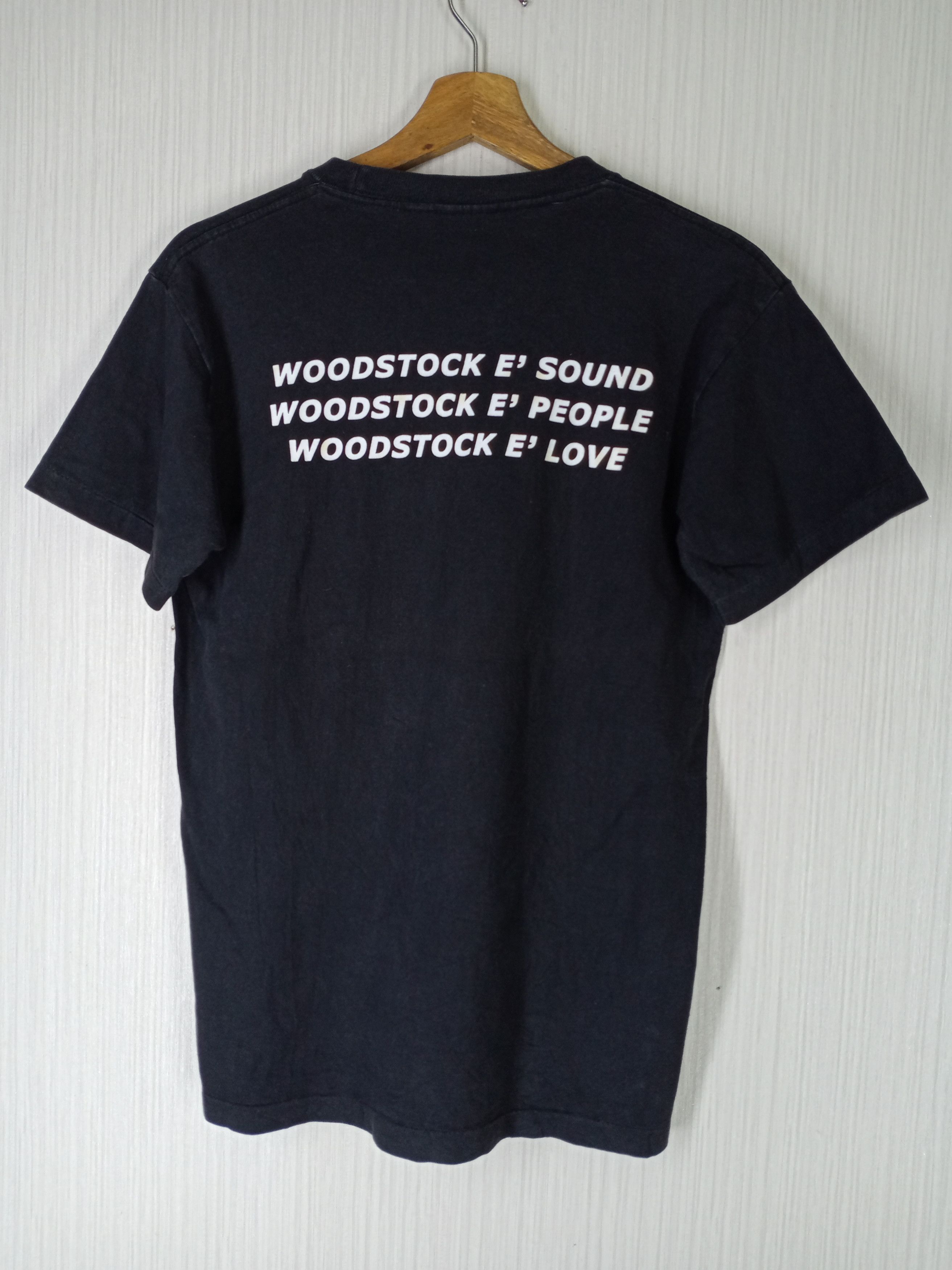Band Tees Vintage 90's Woodstock Rock Peace Love The Beatles Size US M / EU 48-50 / 2 - 6 Thumbnail