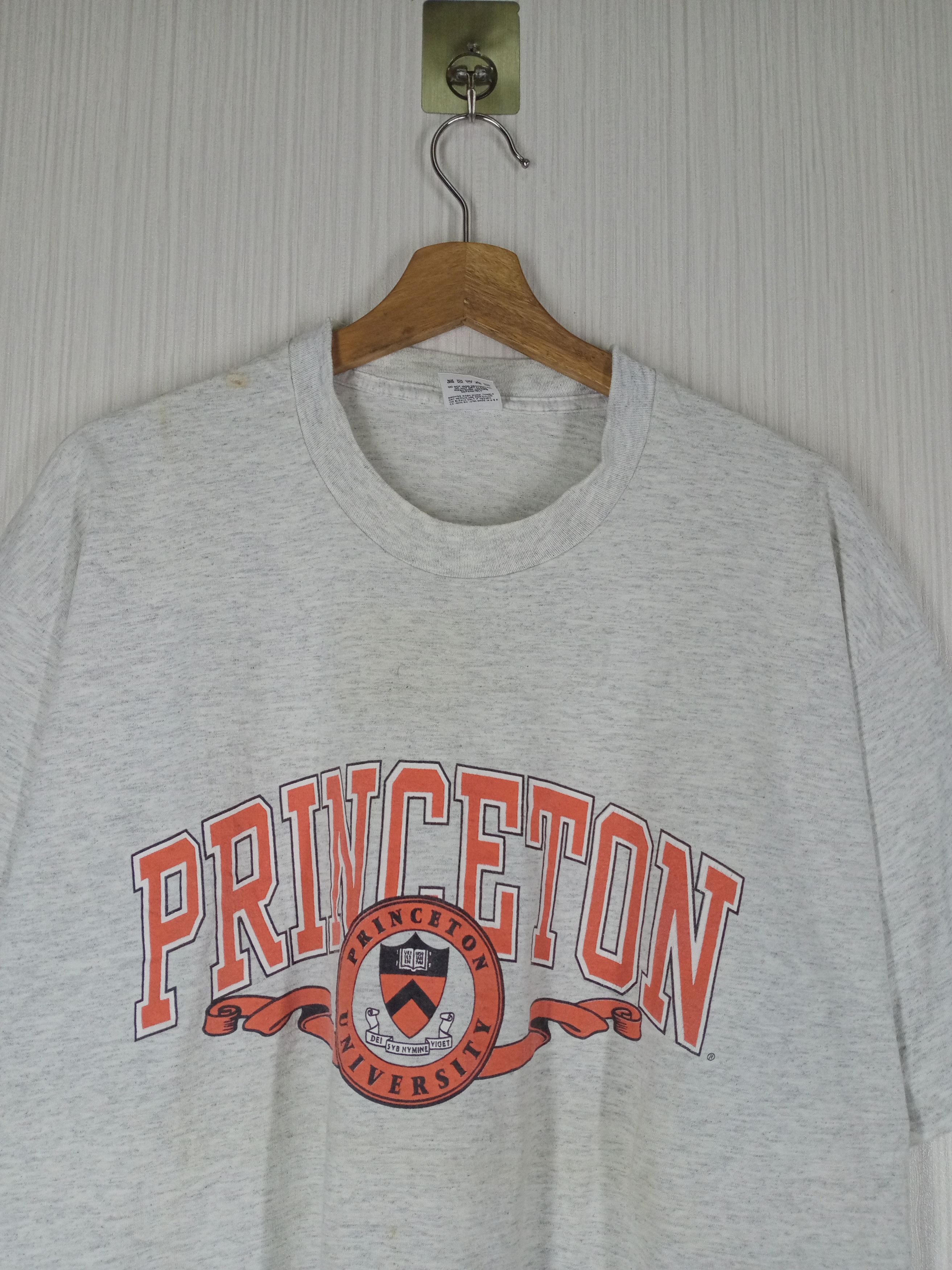 Other Vintage 90s PRINCETON UNIVERSITY Big Logo Tshirt Size US XXL / EU 58 / 5 - 2 Thumbnail