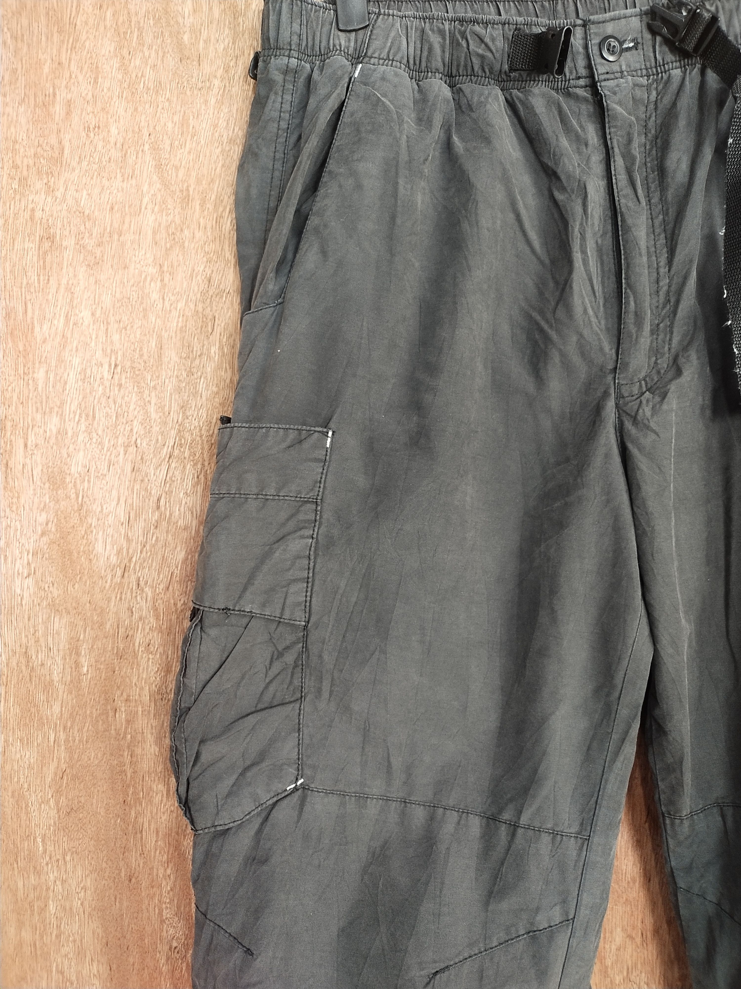 Airwalk Airwalk gray track utility cargo pants #H481 Size US 30 / EU 46 - 3 Thumbnail