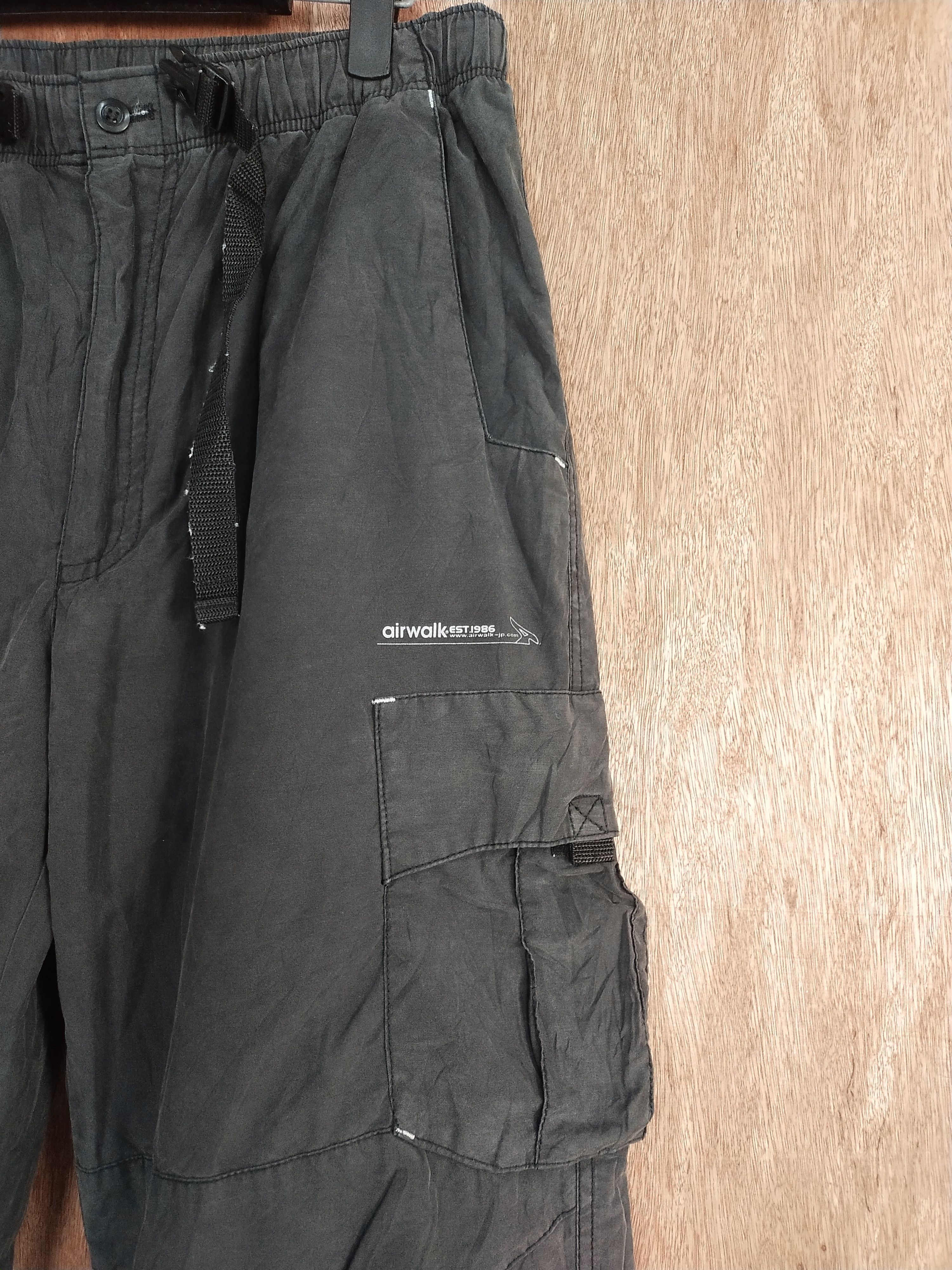 Airwalk Airwalk gray track utility cargo pants #H481 Size US 30 / EU 46 - 5 Thumbnail