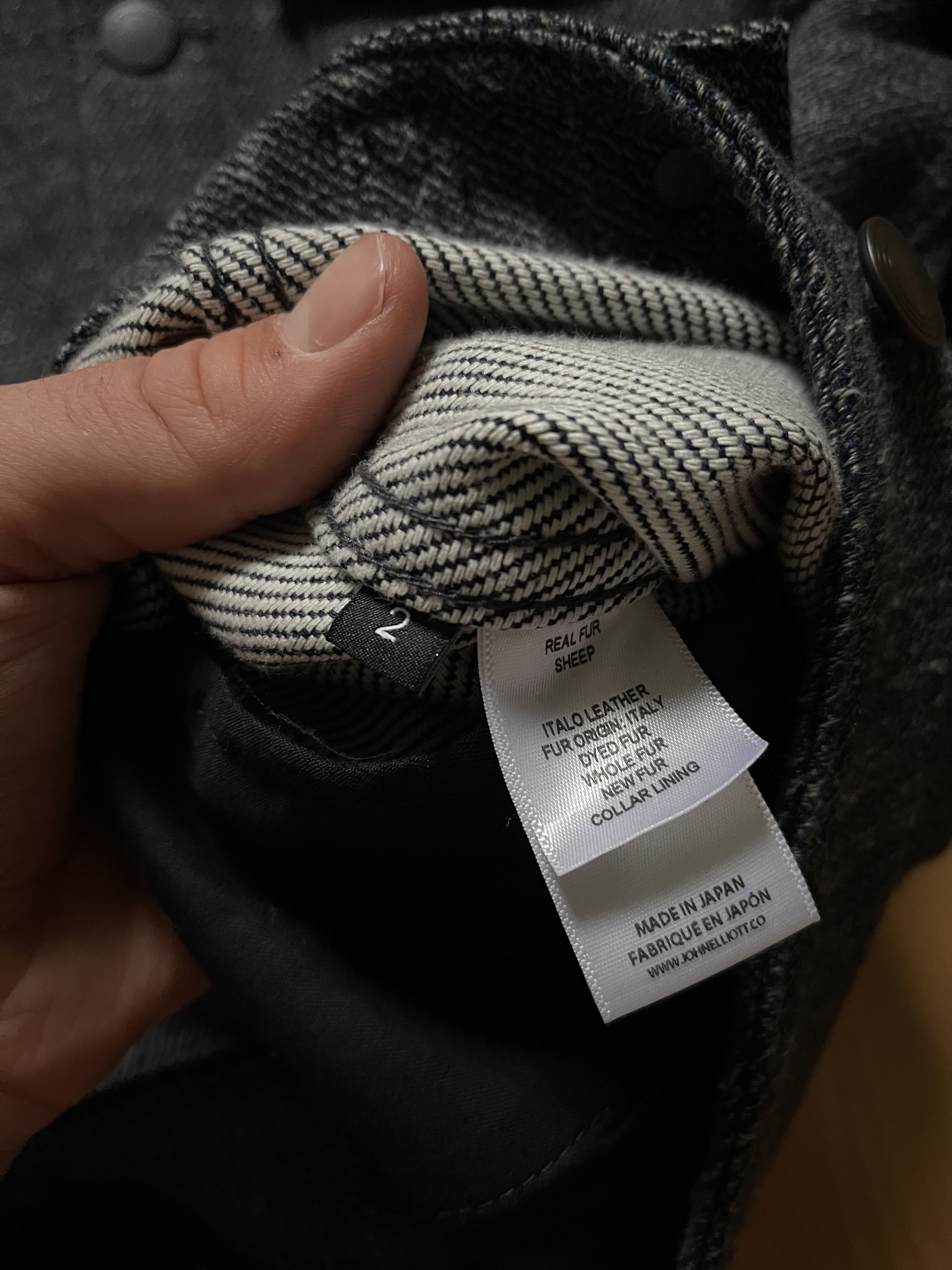 John Elliott John Elliott Thumper Jacket Sheep Fur Size US M / EU 48-50 / 2 - 3 Thumbnail