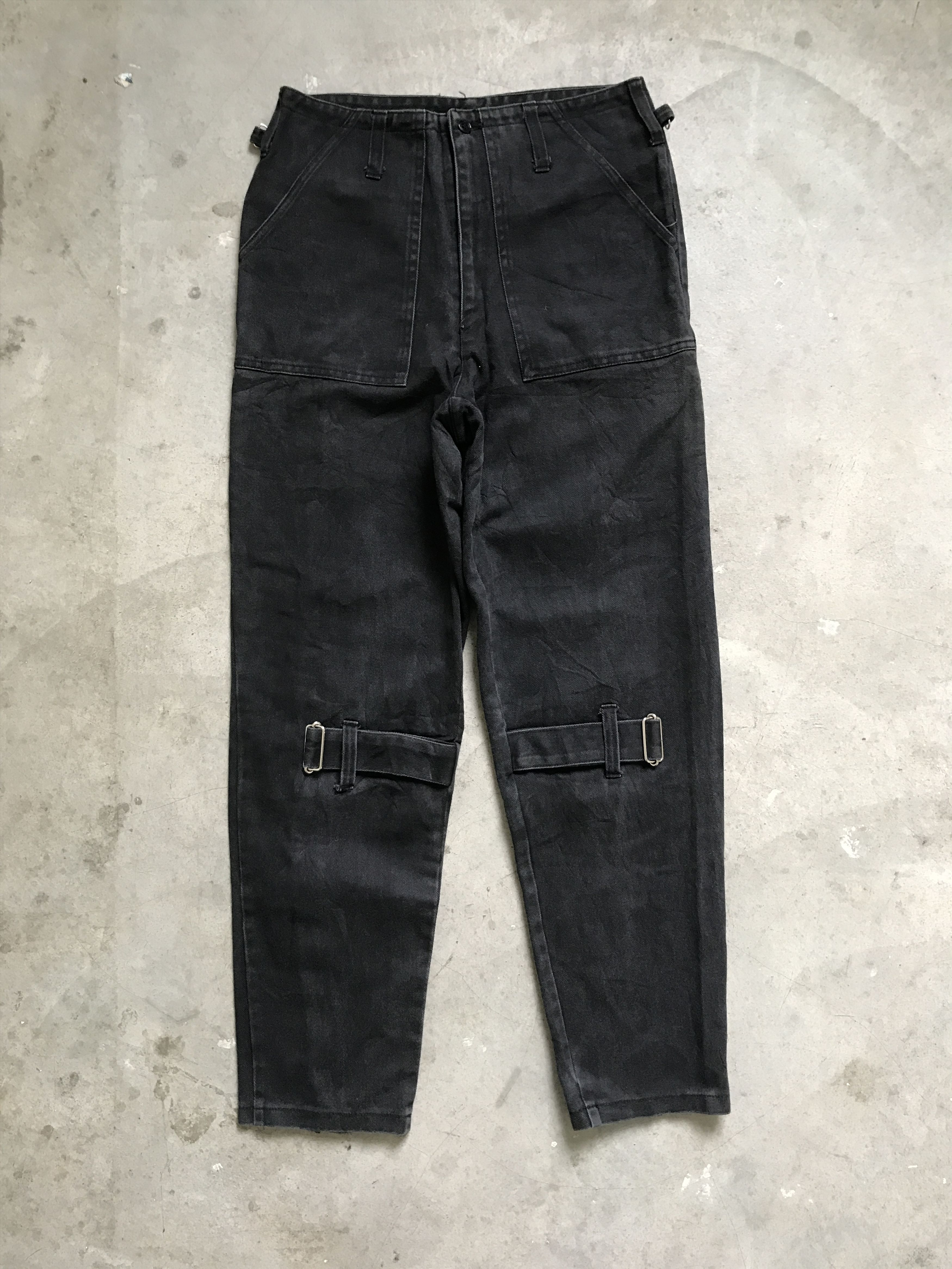 Japanese Brand D80 ACID JAZZ MEN Punk Seditionaries Jeans Size US 27 - 2 Thumbnail