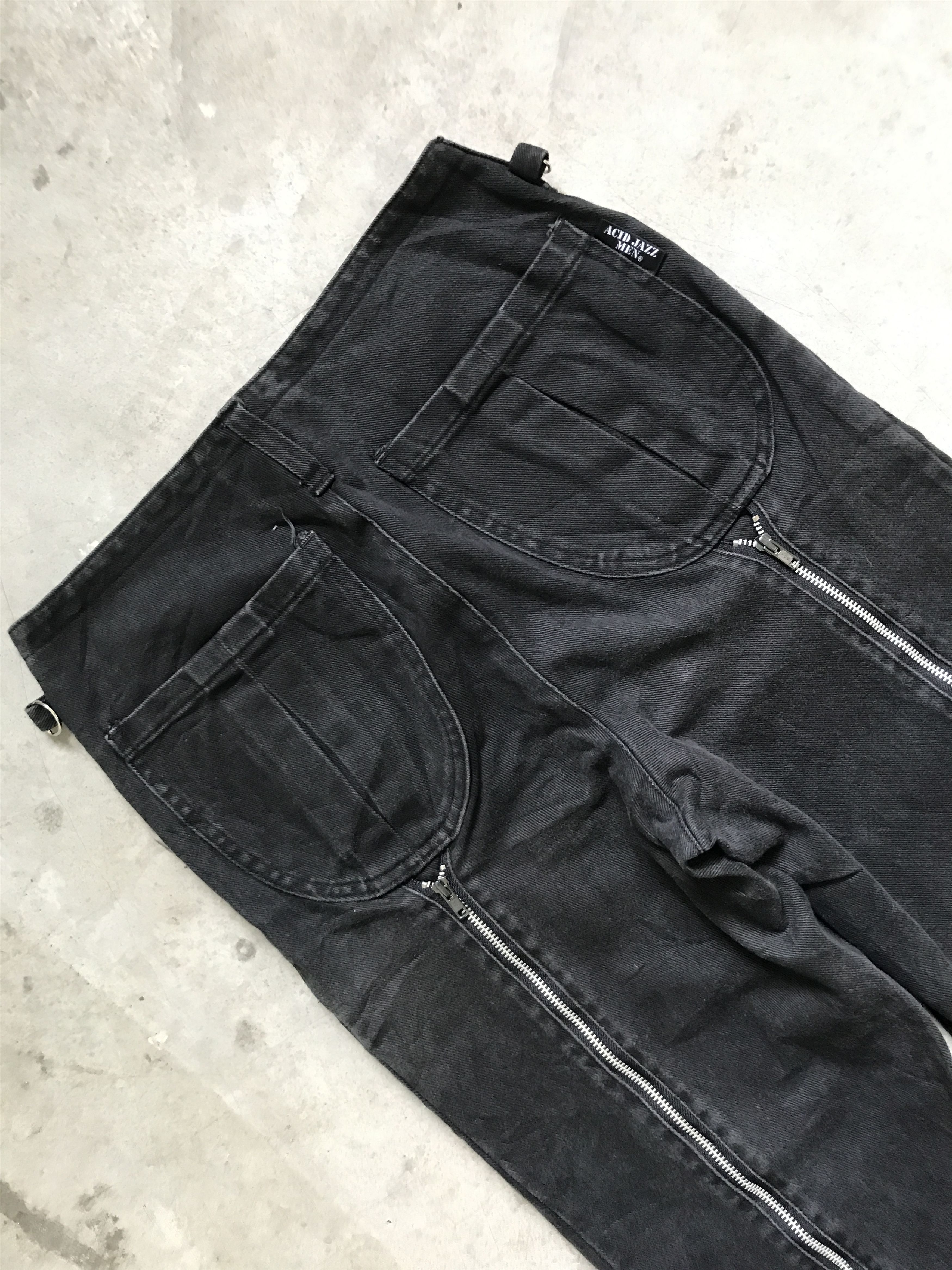 Japanese Brand D80 ACID JAZZ MEN Punk Seditionaries Jeans Size US 27 - 11 Thumbnail