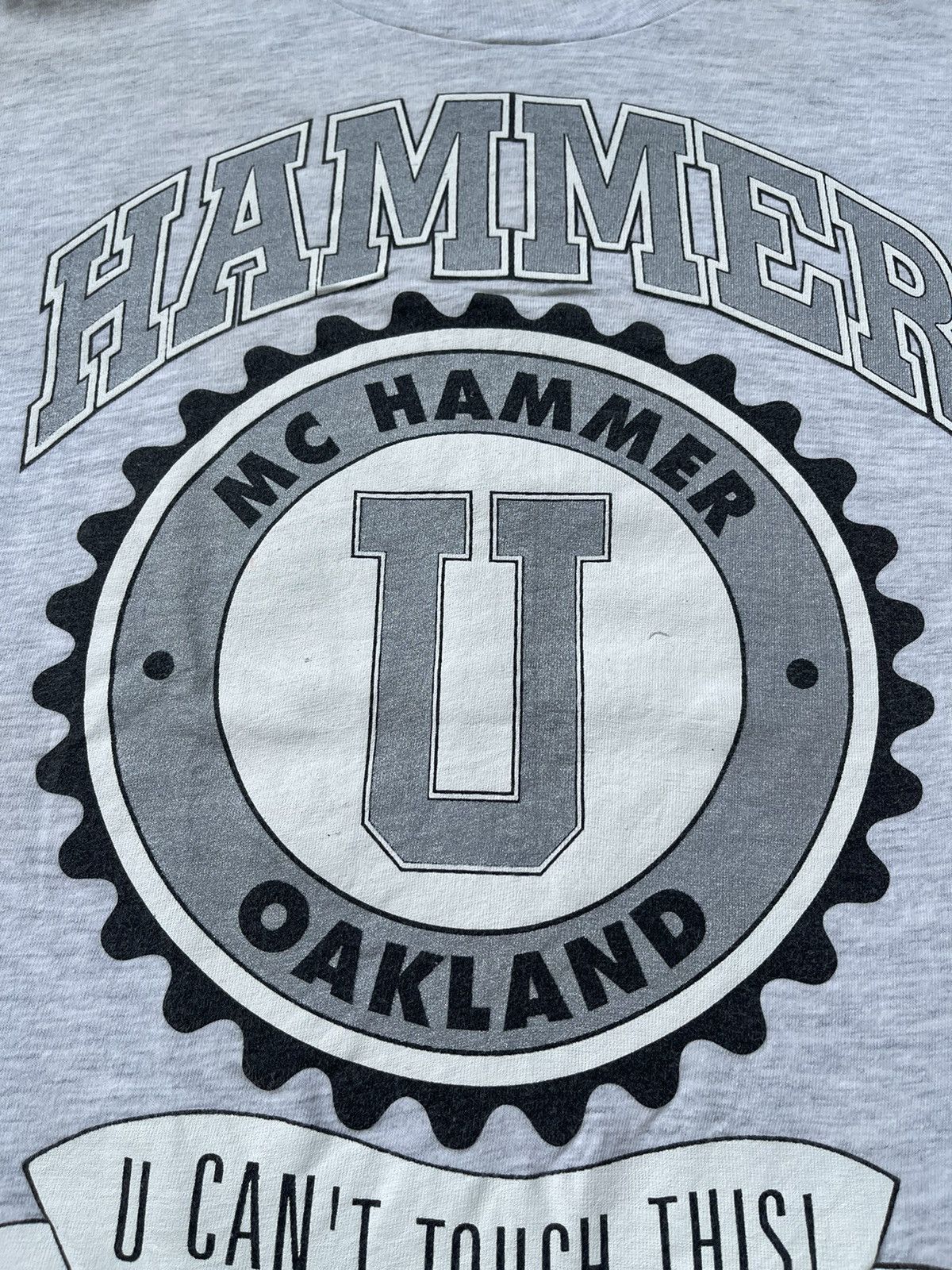 Rap Tees Vintage 90s MC HAMMER "U Can't Touch This" T Shirt Size US L / EU 52-54 / 3 - 6 Thumbnail