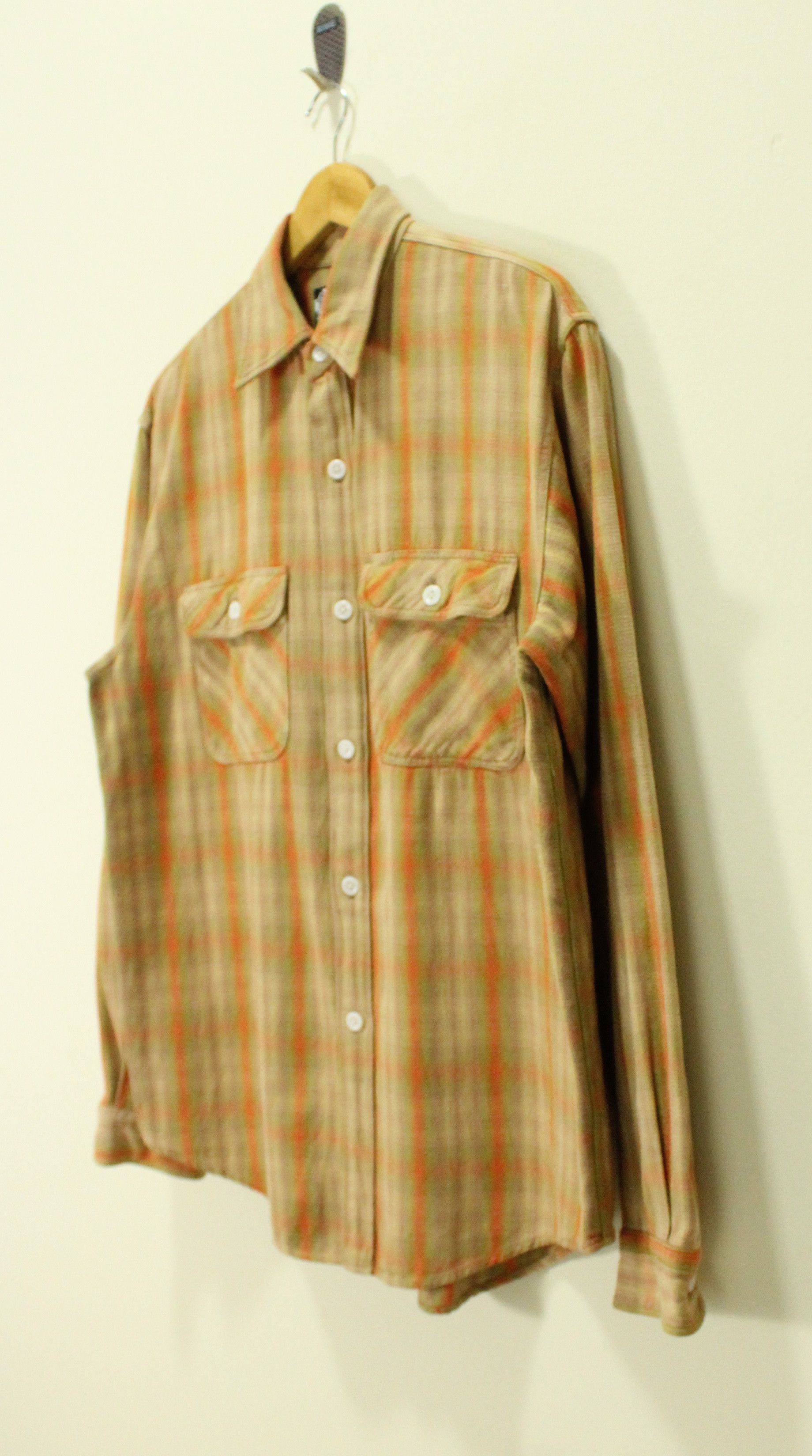 Sugar Cane × Toyo Enterprises × Vintage SUGAR CANE Flannel Shirt Plaid Union Made Size US L / EU 52-54 / 3 - 3 Thumbnail