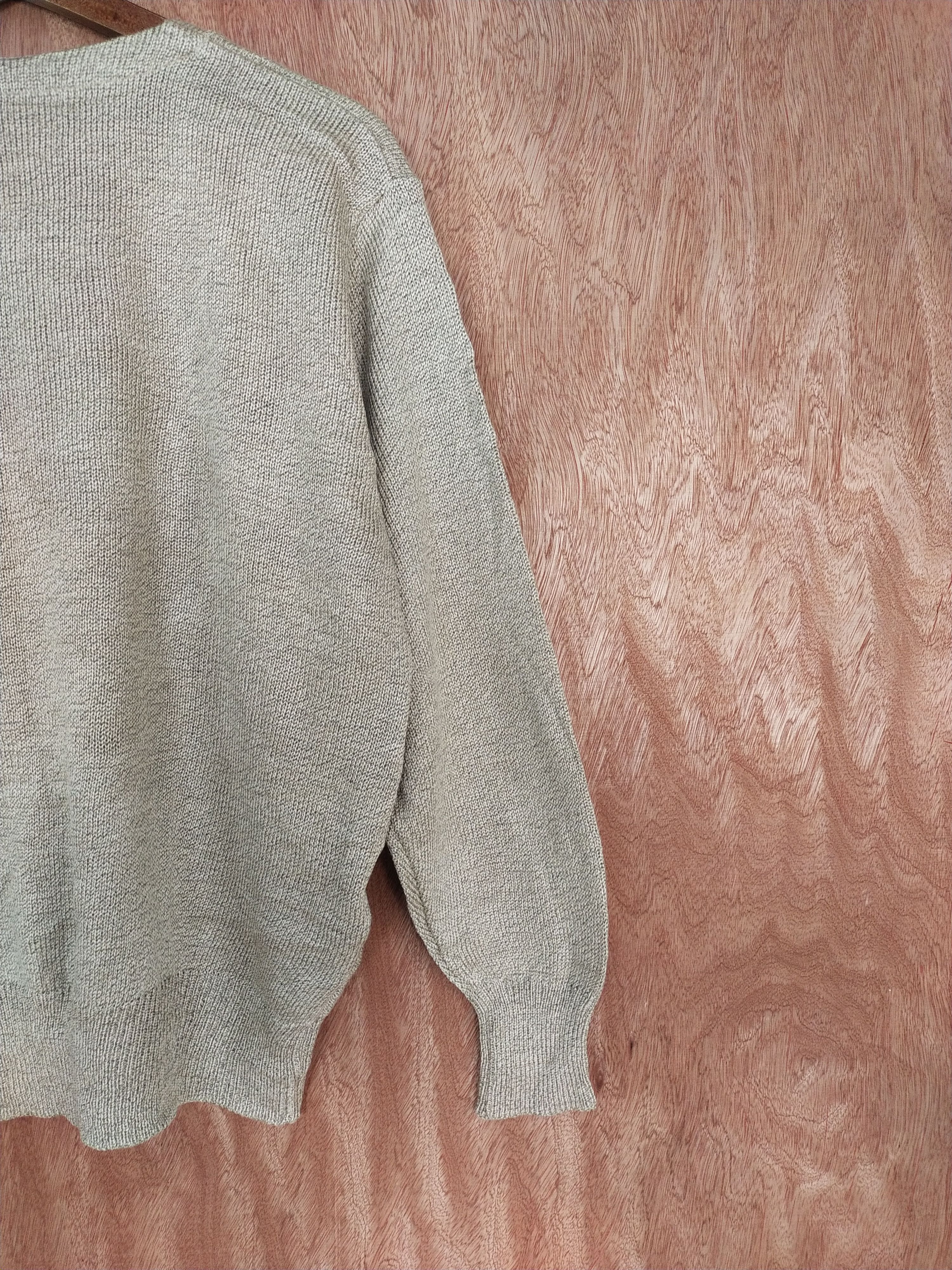 Homespun Knitwear Bashecinq light brown japan knitwear cardigan #S151 Size US M / EU 48-50 / 2 - 10 Thumbnail