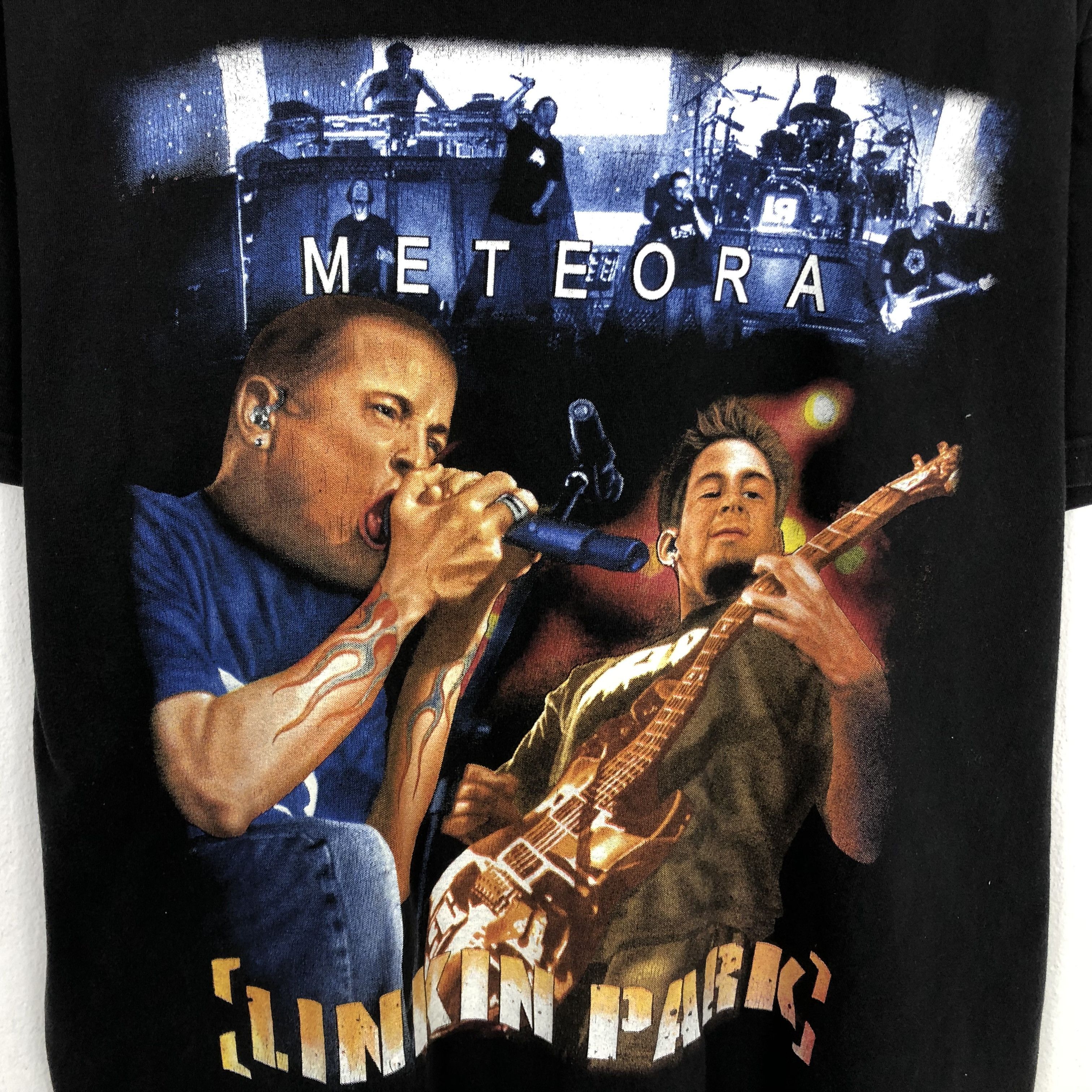 Band Tees × Vintage Vintage Linkin Park Meteora American Rock Band T-shirt Size US L / EU 52-54 / 3 - 2 Thumbnail