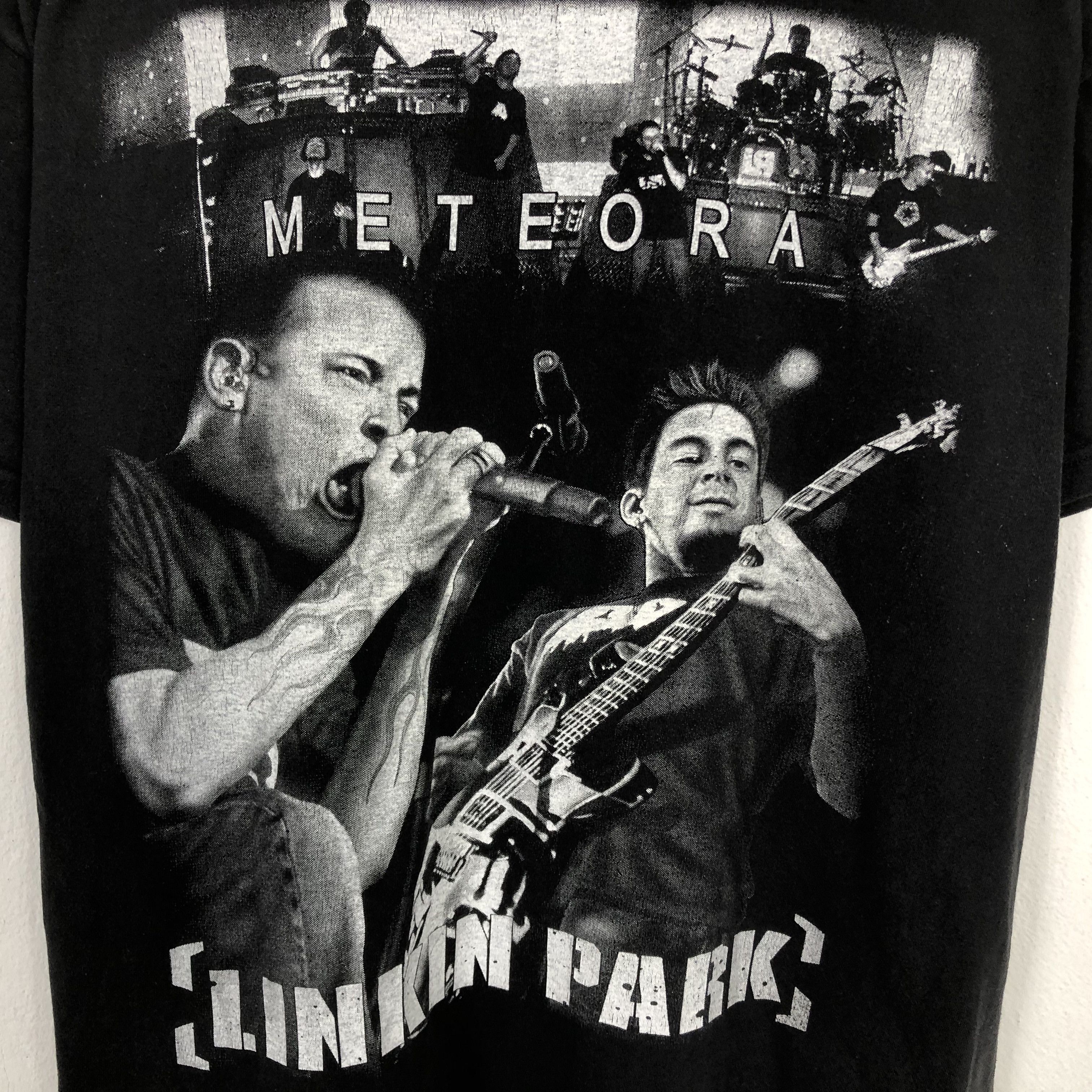 Band Tees × Vintage Vintage Linkin Park Meteora American Rock Band T-shirt Size US L / EU 52-54 / 3 - 4 Thumbnail