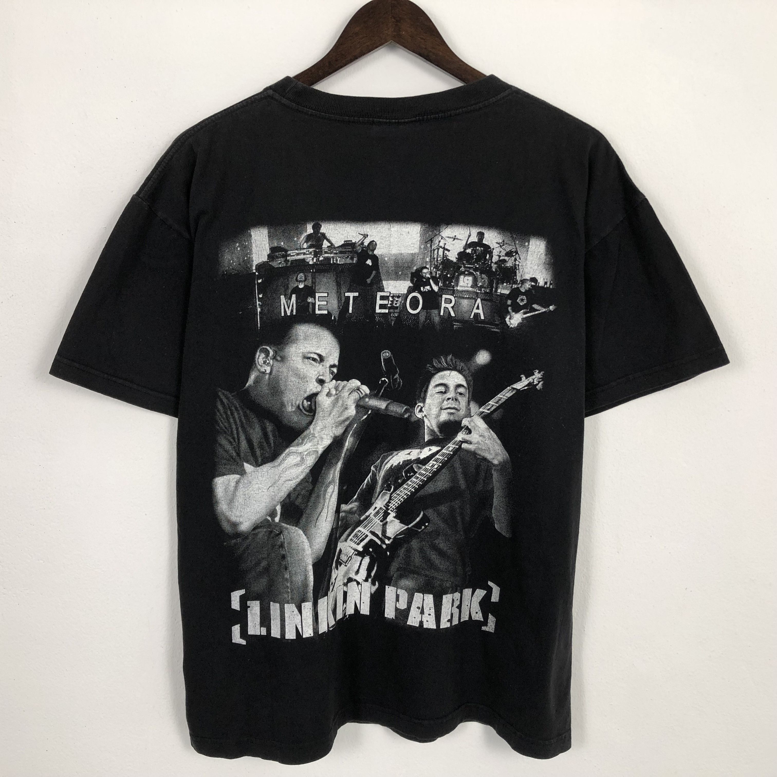 Band Tees × Vintage Vintage Linkin Park Meteora American Rock Band T-shirt Size US L / EU 52-54 / 3 - 3 Thumbnail