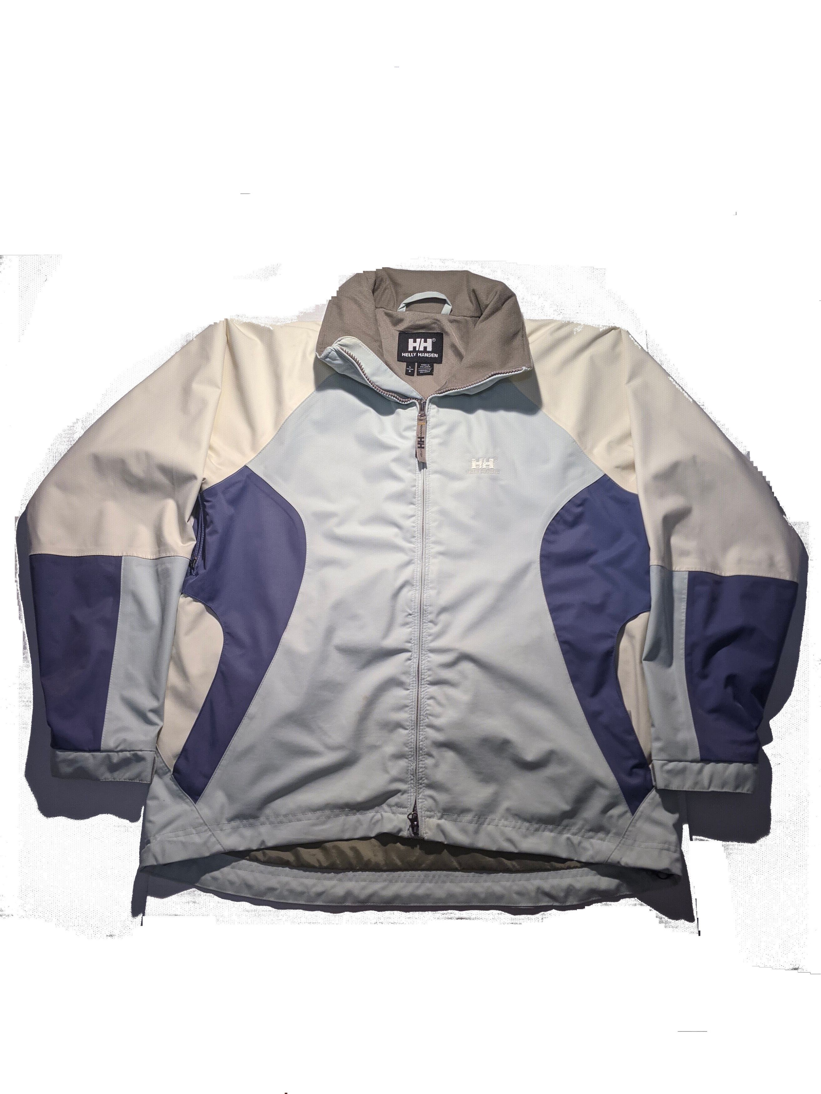 Helly Hansen Large Blue Vintage 2000s Snowboarding Ski Jacket 