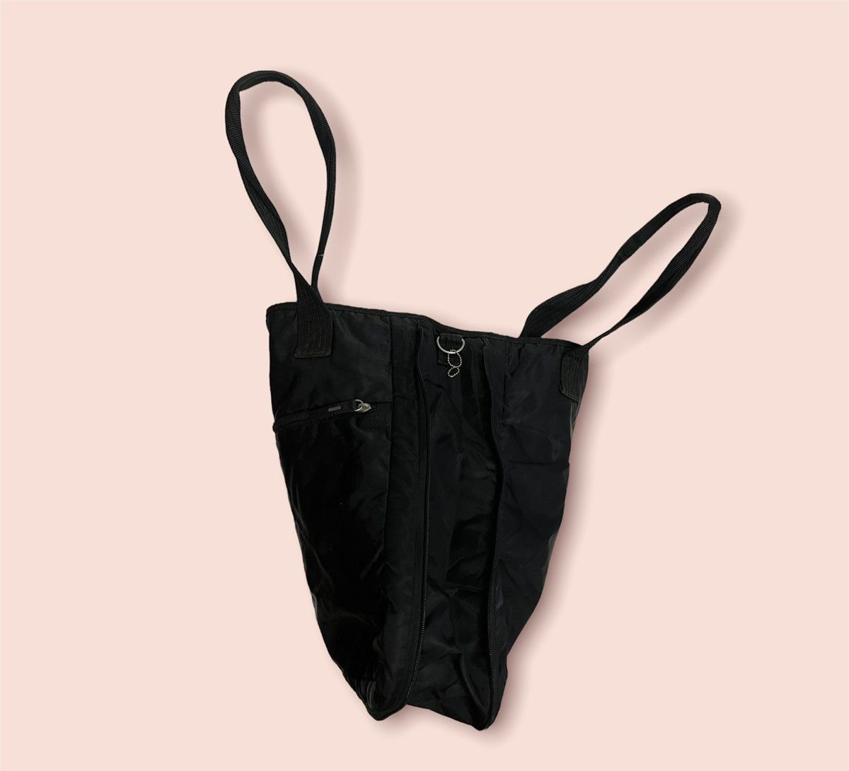 Japanese Brand × Jun Takahashi × Uniqlo VINTAGE UNIQLO UTILITY POLYESTER TOTE 2 WAY Size ONE SIZE - 8 Thumbnail