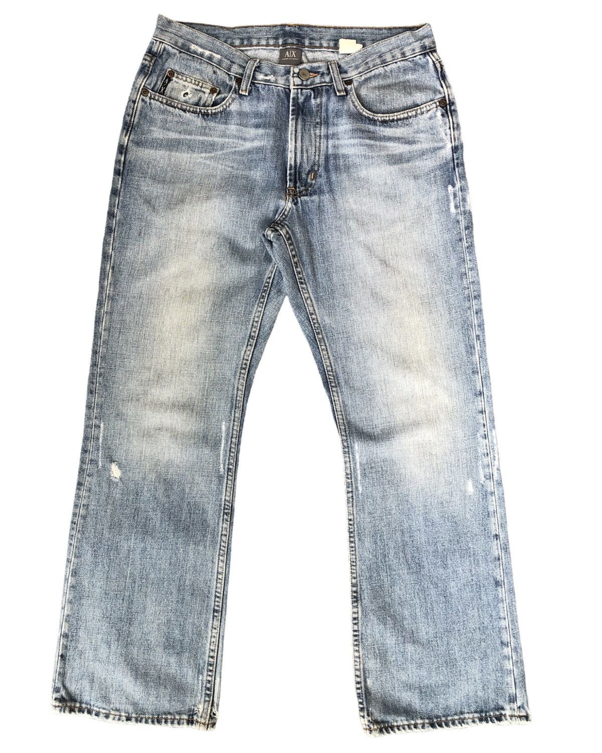 LAST DROP‼️‼️🔥ARMANI EXCHANGE🔥 Distressed Flared Bootcut Jeans