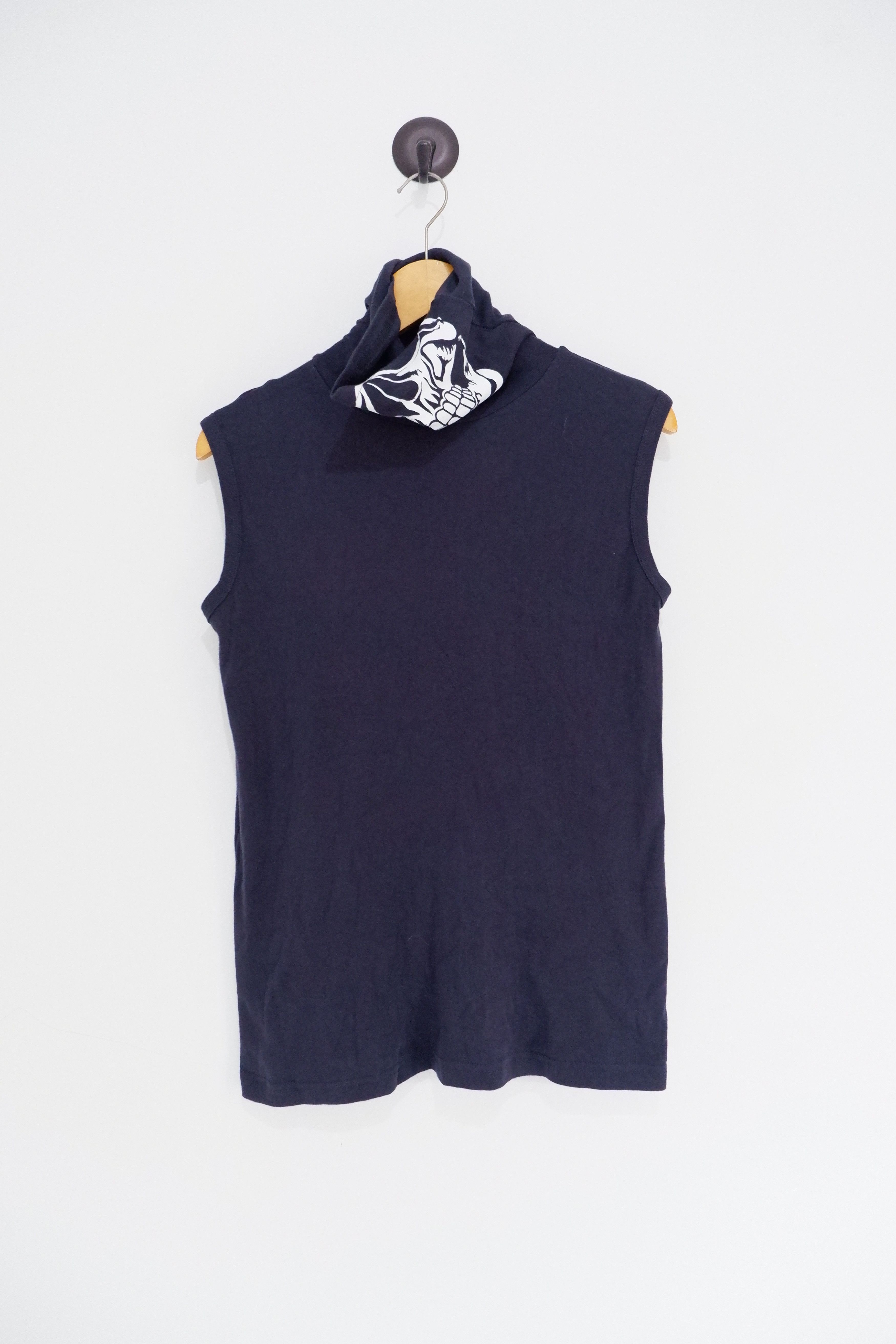 Japanese Brand Vintage Nine Japan Brand Skull Mask Tank Top Size US M / EU 48-50 / 2 - 1 Thumbnail