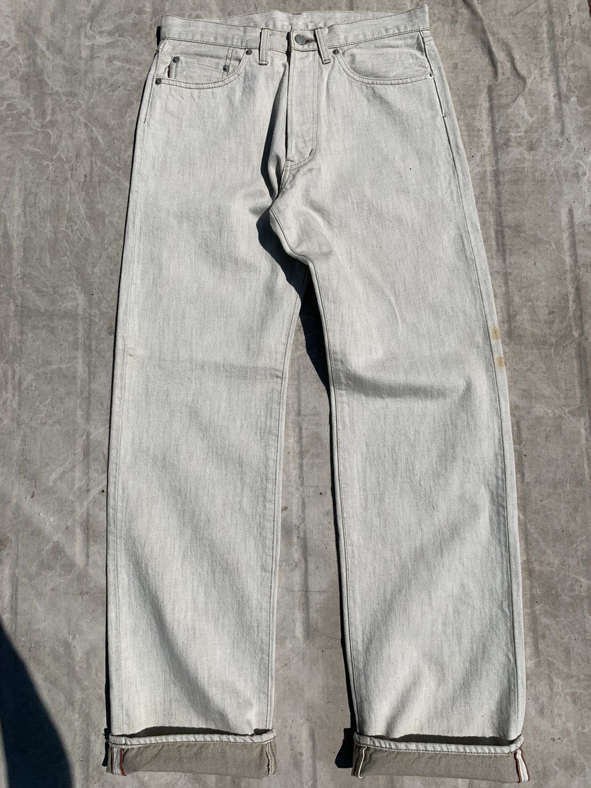 Aquascutum Aquascutum Selvedge Jeans Patns Size US 31 - 1 Thumbnail