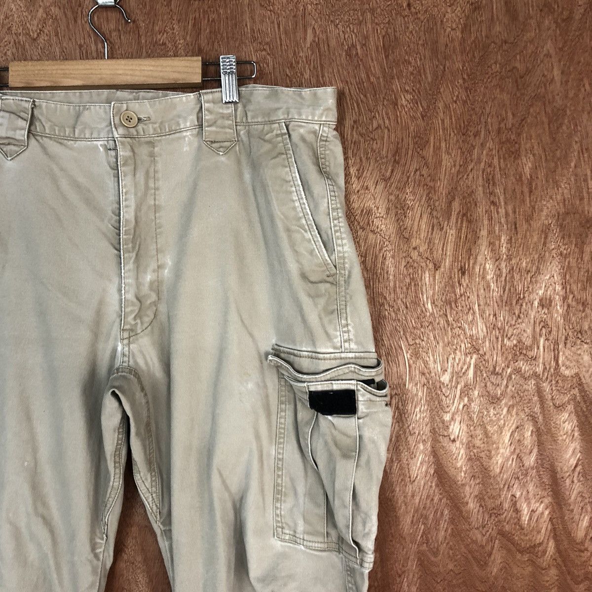 Japanese Brand Japan Light brown Multipocket Cargo Pants #H467 Size US 38 / EU 54 - 5 Thumbnail
