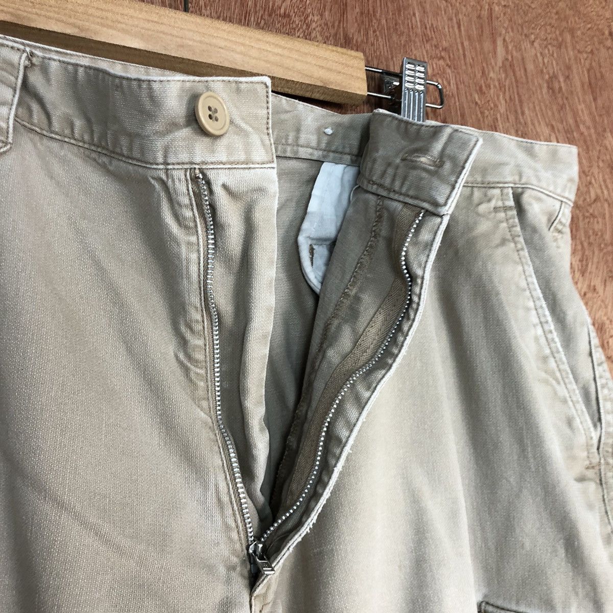 Japanese Brand Japan Light brown Multipocket Cargo Pants #H467 Size US 38 / EU 54 - 7 Thumbnail