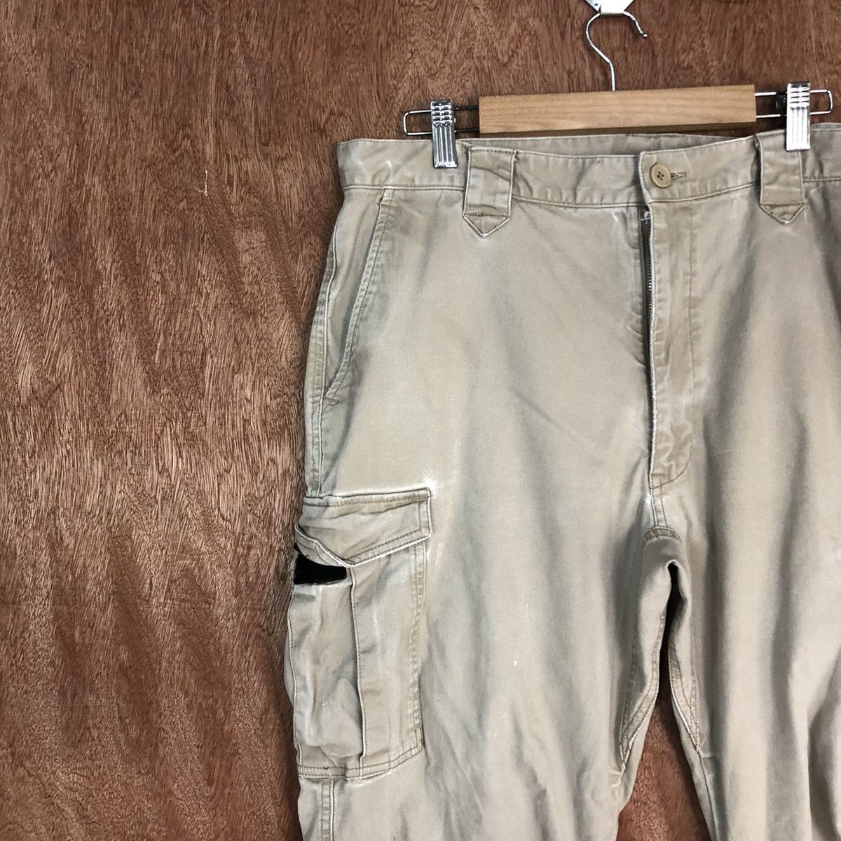 Japanese Brand Japan Light brown Multipocket Cargo Pants #H467 Size US 38 / EU 54 - 6 Thumbnail
