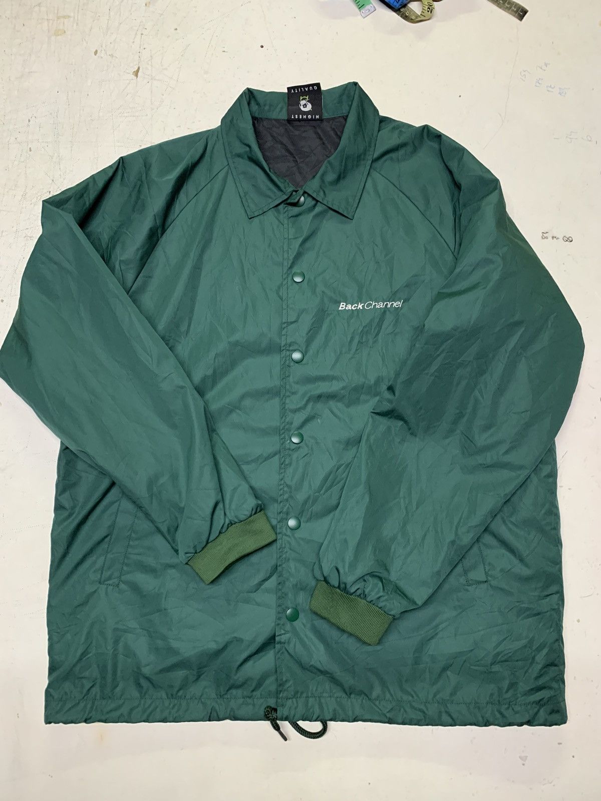 Designer Back channel windbreaker jacket Size US M / EU 48-50 / 2 - 8 Thumbnail