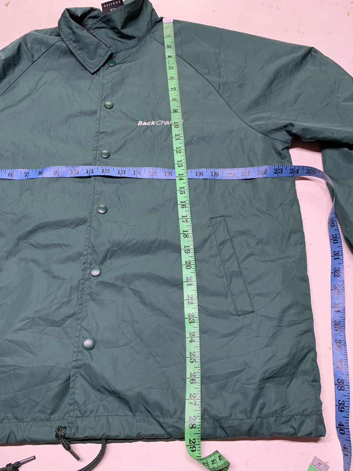 Designer Back channel windbreaker jacket Size US M / EU 48-50 / 2 - 14 Thumbnail