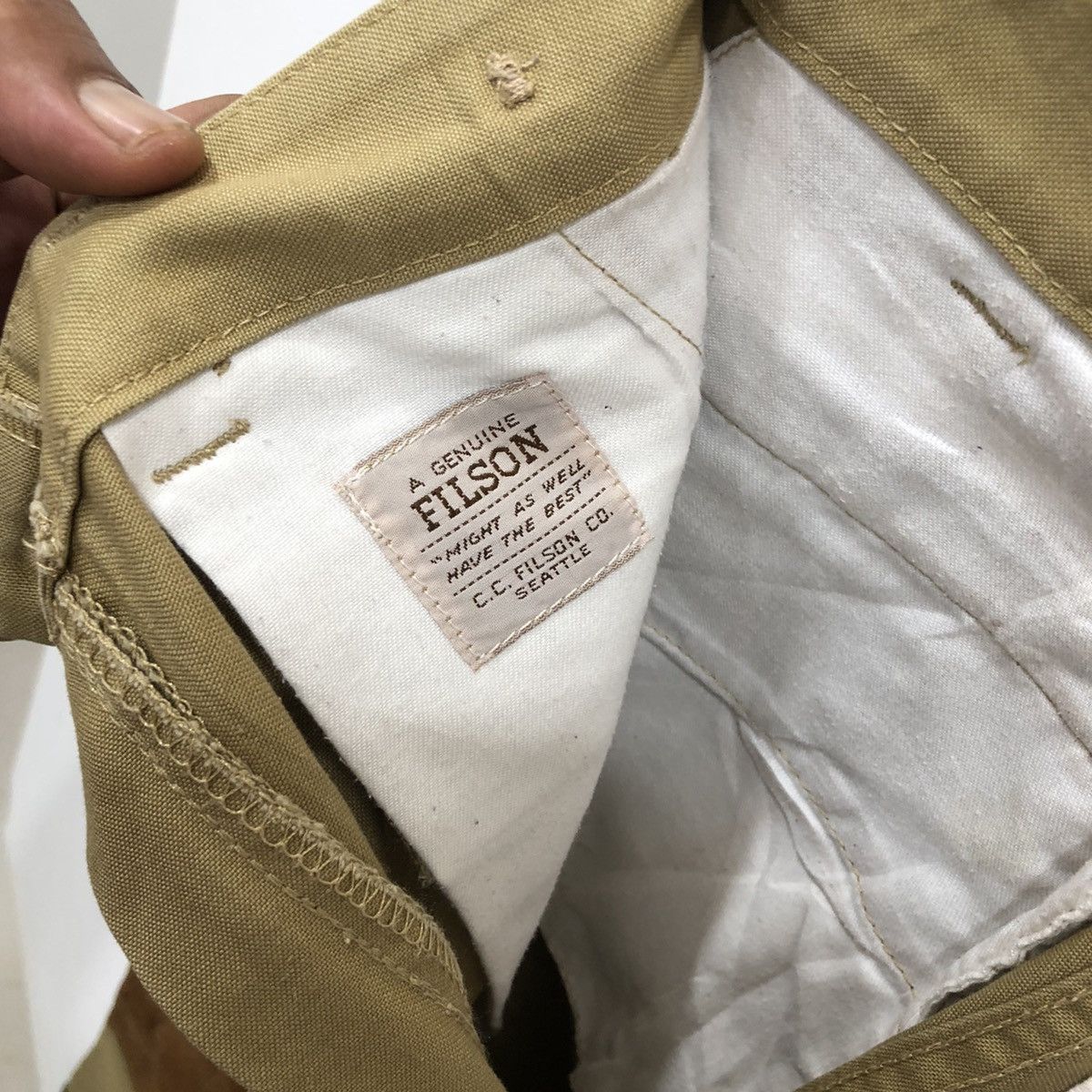 Comme des Garcons × Filson × Junya Watanabe Junya Watanabe X Comme Des Garcons X Filson Trousers Pants Size US 28 / EU 44 - 6 Thumbnail