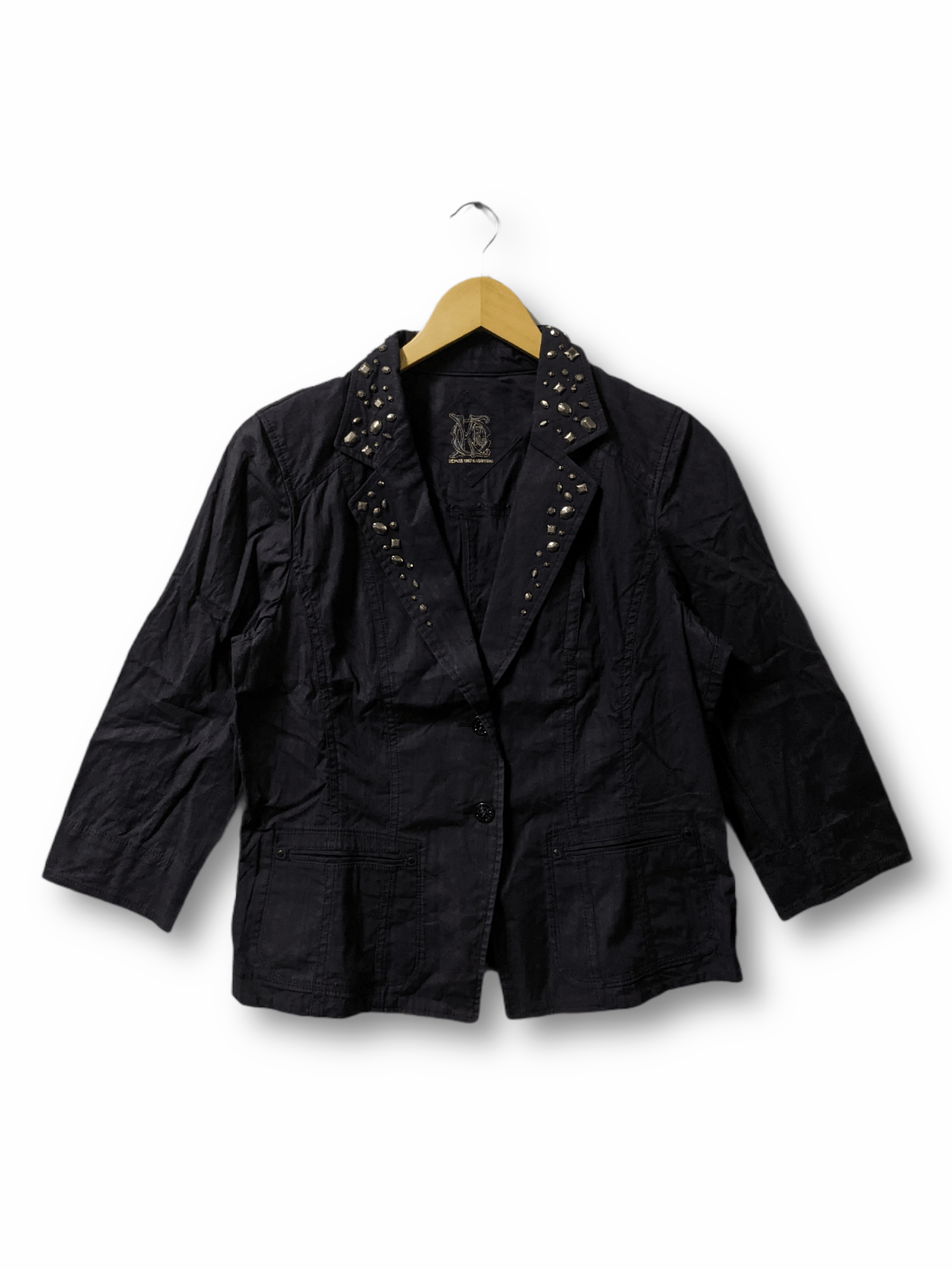 Image of Seditionaries Authentic Kaori Saditionaries Blazer Jacket in Black, Men's (Size Small)