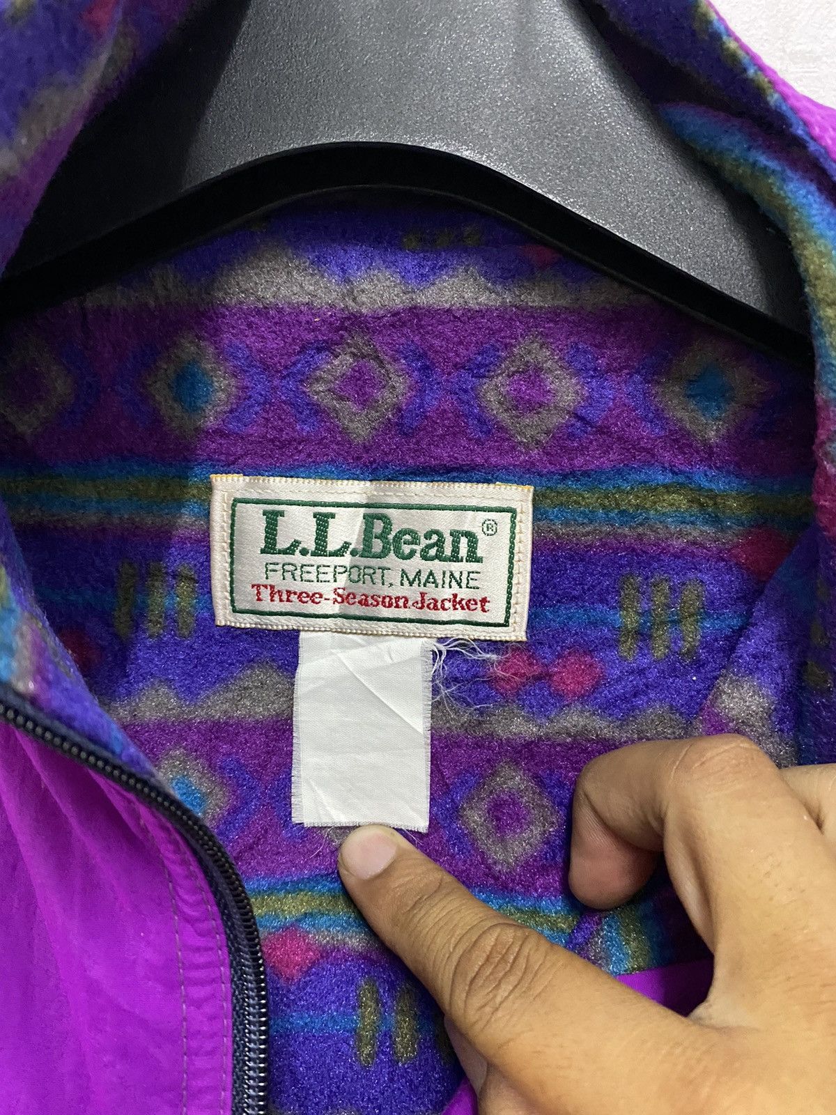 L.L. Bean × Vintage 🔥Vintage🔥 L.L Bean 3 Season Inner Fleece Jacket Size US S / EU 44-46 / 1 - 6 Thumbnail