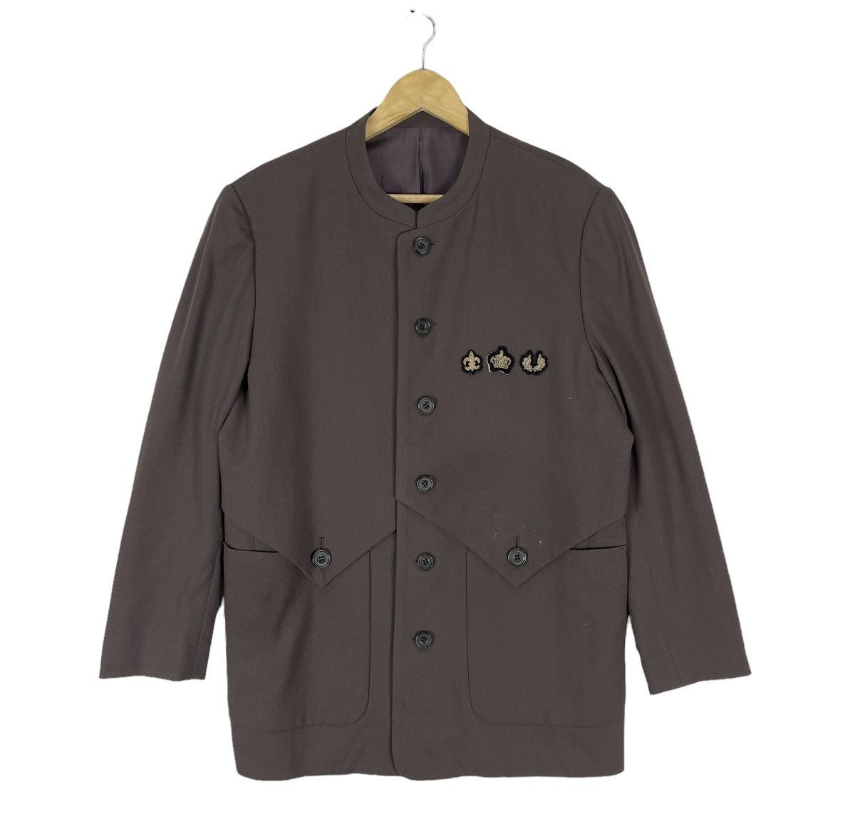Hai Sporting Gear × Issey Miyake ❄️HAI SPORTING GEAR IS WOOL BUTTON LIGHT JACKET Size US M / EU 48-50 / 2 - 1 Thumbnail