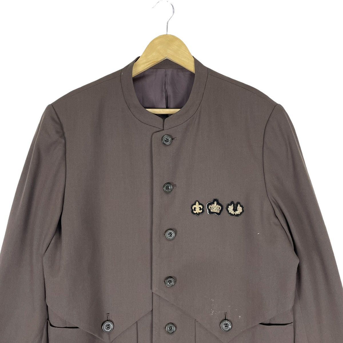 Hai Sporting Gear × Issey Miyake ❄️HAI SPORTING GEAR IS WOOL BUTTON LIGHT JACKET Size US M / EU 48-50 / 2 - 2 Thumbnail