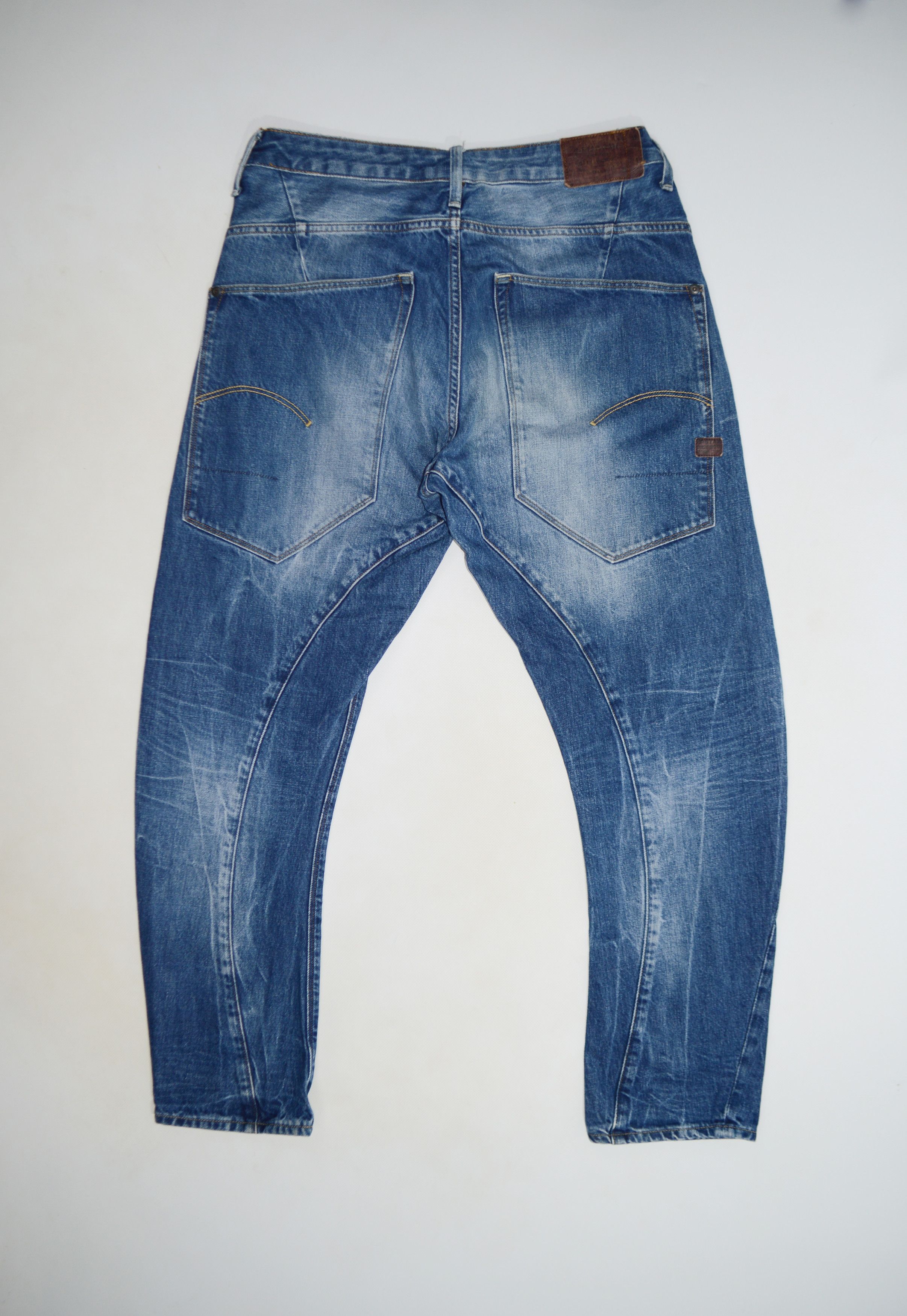 G Star Raw G-Star Raw Type C 3D Loose Tapered Denim Jeans Size US 32 / EU 48 - 9 Thumbnail