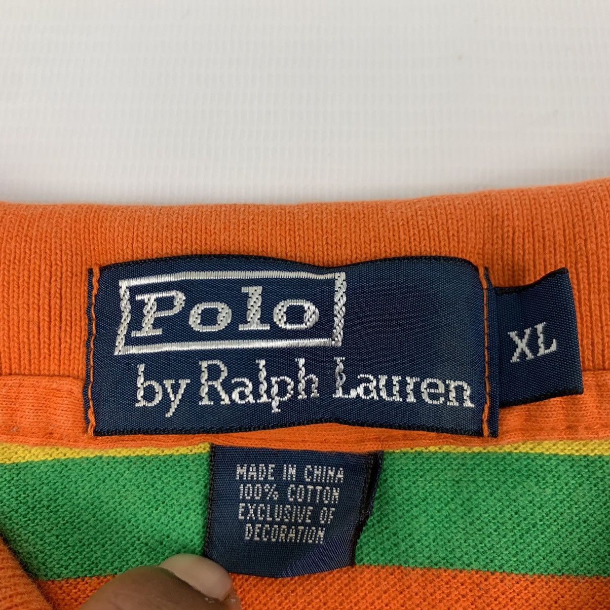 Polo Ralph Lauren × Vintage Vintage Polo Ralph Lauren Stripe Shirt Size US XL / EU 56 / 4 - 8 Thumbnail