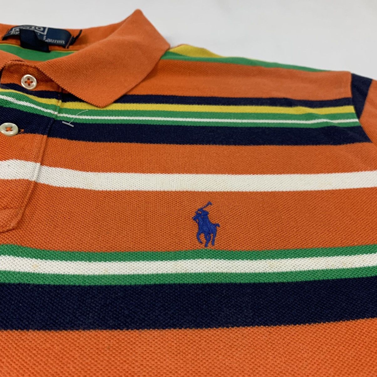 Polo Ralph Lauren × Vintage Vintage Polo Ralph Lauren Stripe Shirt Size US XL / EU 56 / 4 - 5 Thumbnail