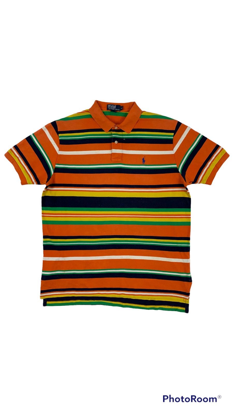 Polo Ralph Lauren × Vintage Vintage Polo Ralph Lauren Stripe Shirt Size US XL / EU 56 / 4 - 1 Thumbnail