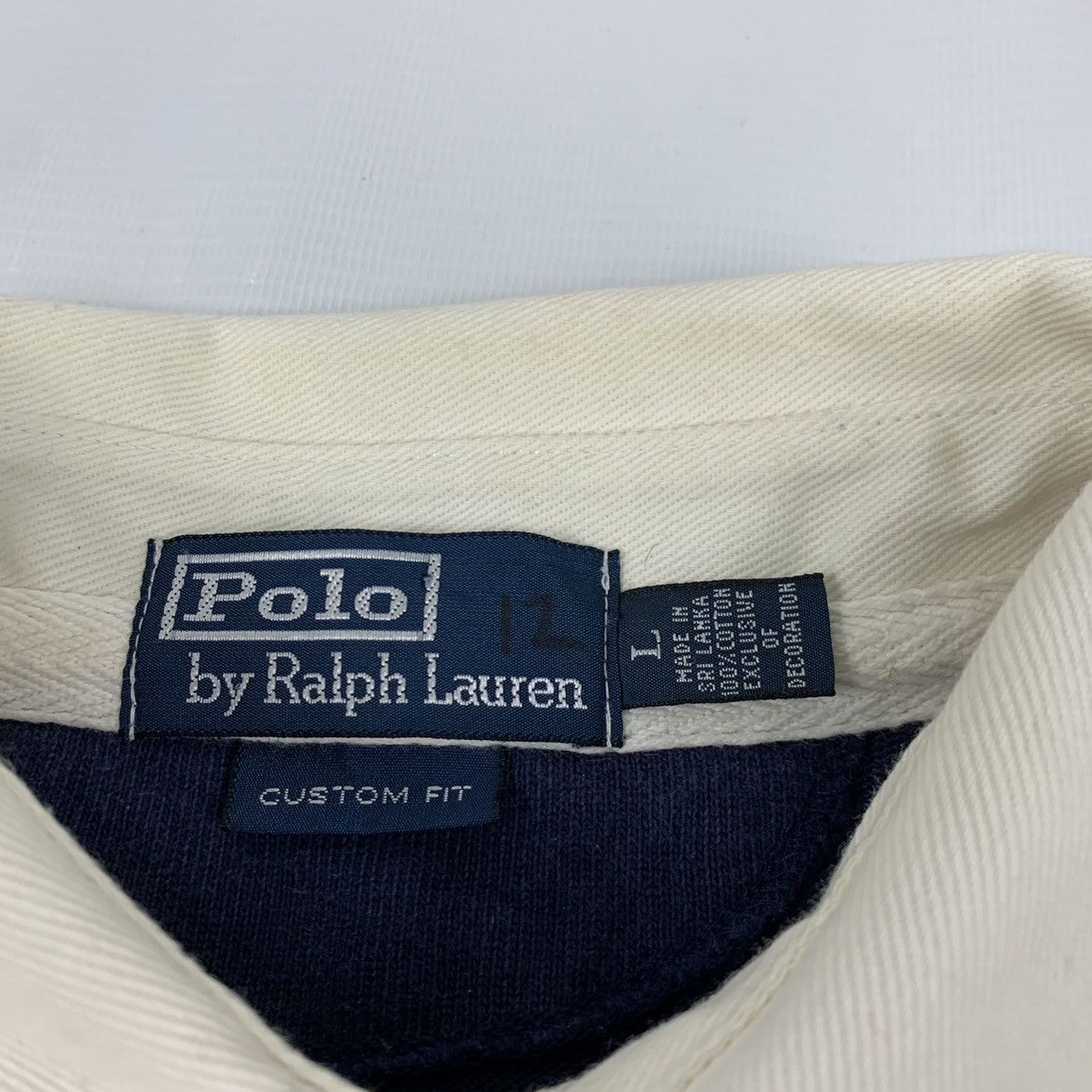 Polo Ralph Lauren Vintage Polo Ralph Lauren Long Sleeve Polo Shirt Size US L / EU 52-54 / 3 - 8 Thumbnail
