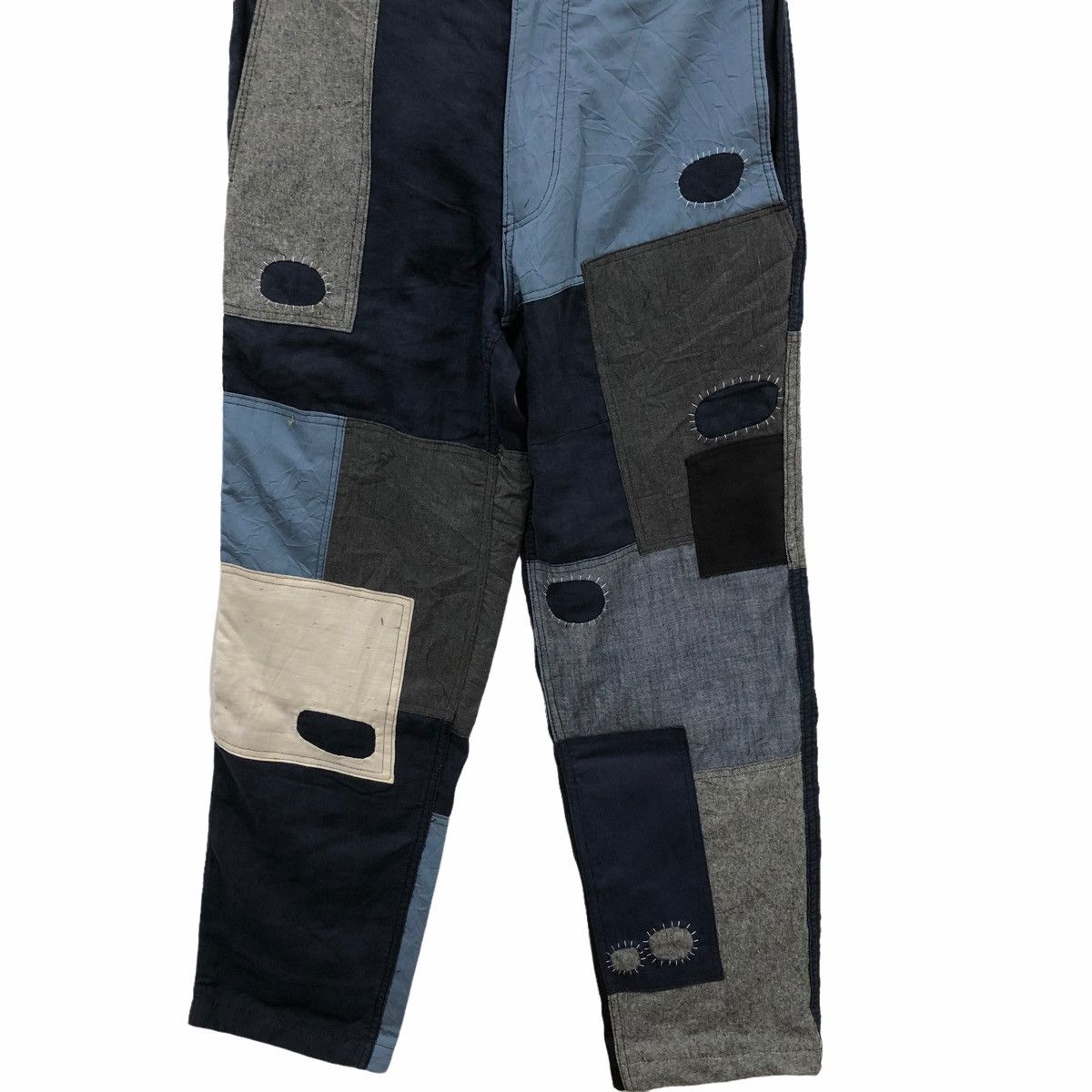 Comme des Garcons × Japanese Brand Comme Des Garcons Patchwork Trousers Pants Size US 29 - 3 Thumbnail