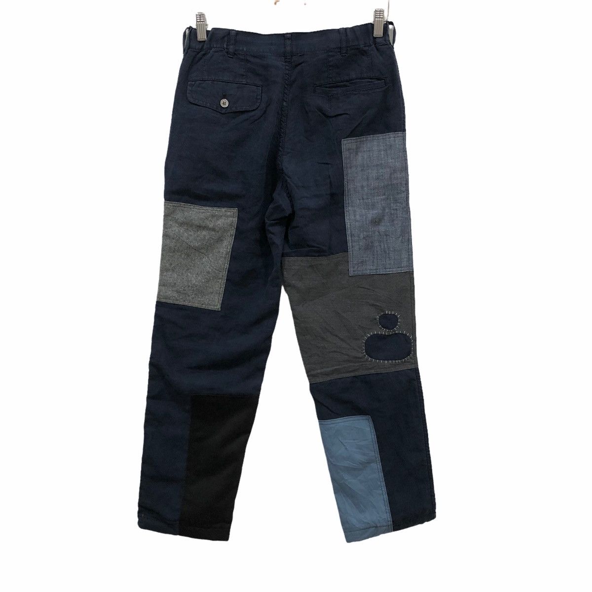 Comme des Garcons × Japanese Brand Comme Des Garcons Patchwork Trousers Pants Size US 29 - 2 Thumbnail