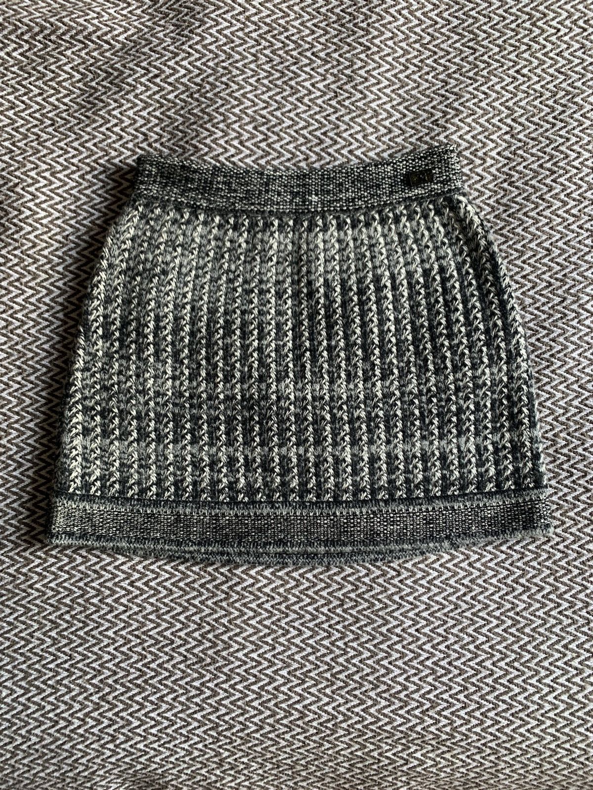 Chanel cashmere skirt