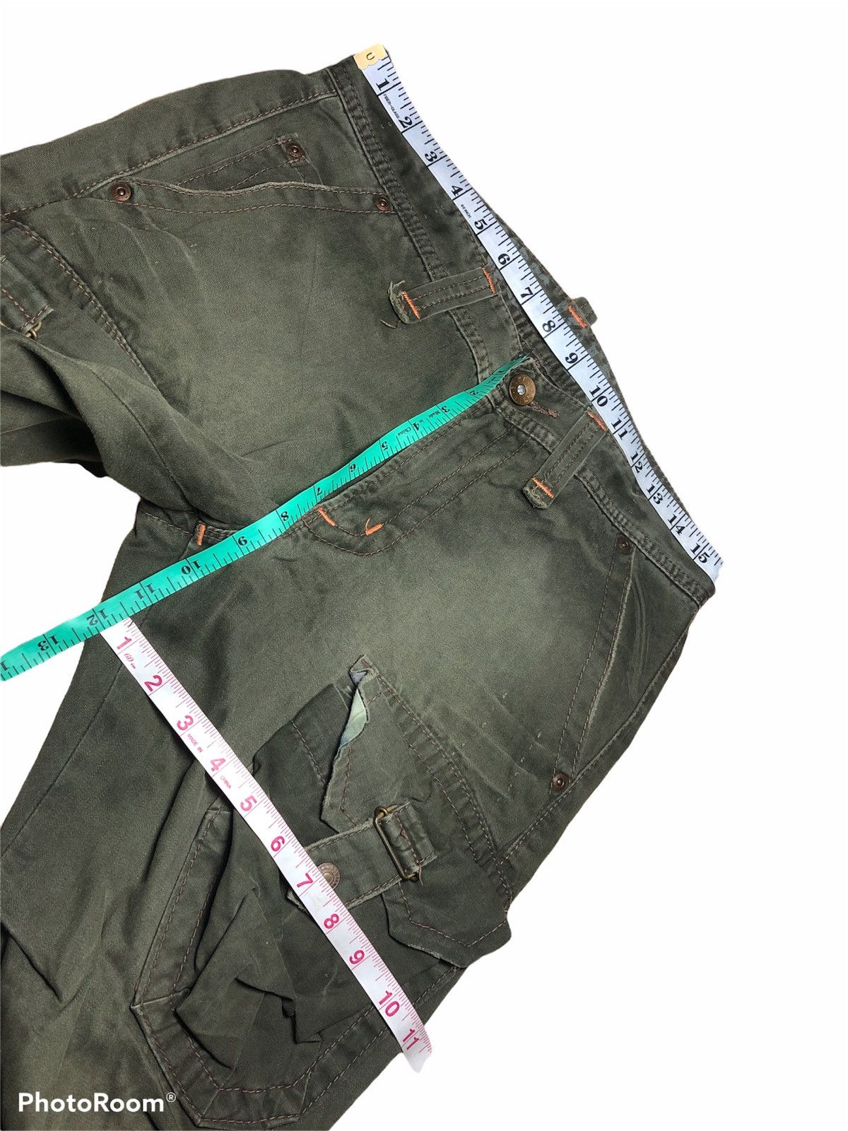 Edwin × Japanese Brand EDWIN SIX POCKET TACTICAL/MULTIPOCKET BUSHPANT KHAKI Size US 32 / EU 48 - 10 Thumbnail