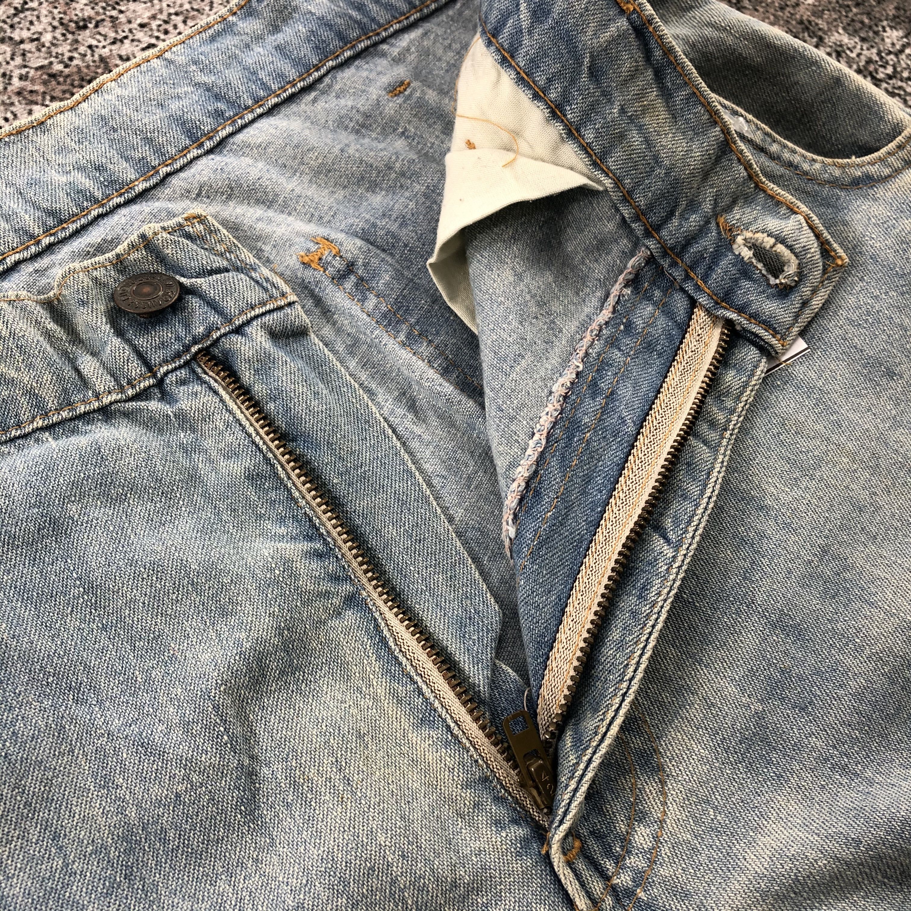 Levi's Vintage 80s Levi's Orange Tab Jeans Dirty Flare Denim KJ687 Size US 32 / EU 48 - 7 Thumbnail
