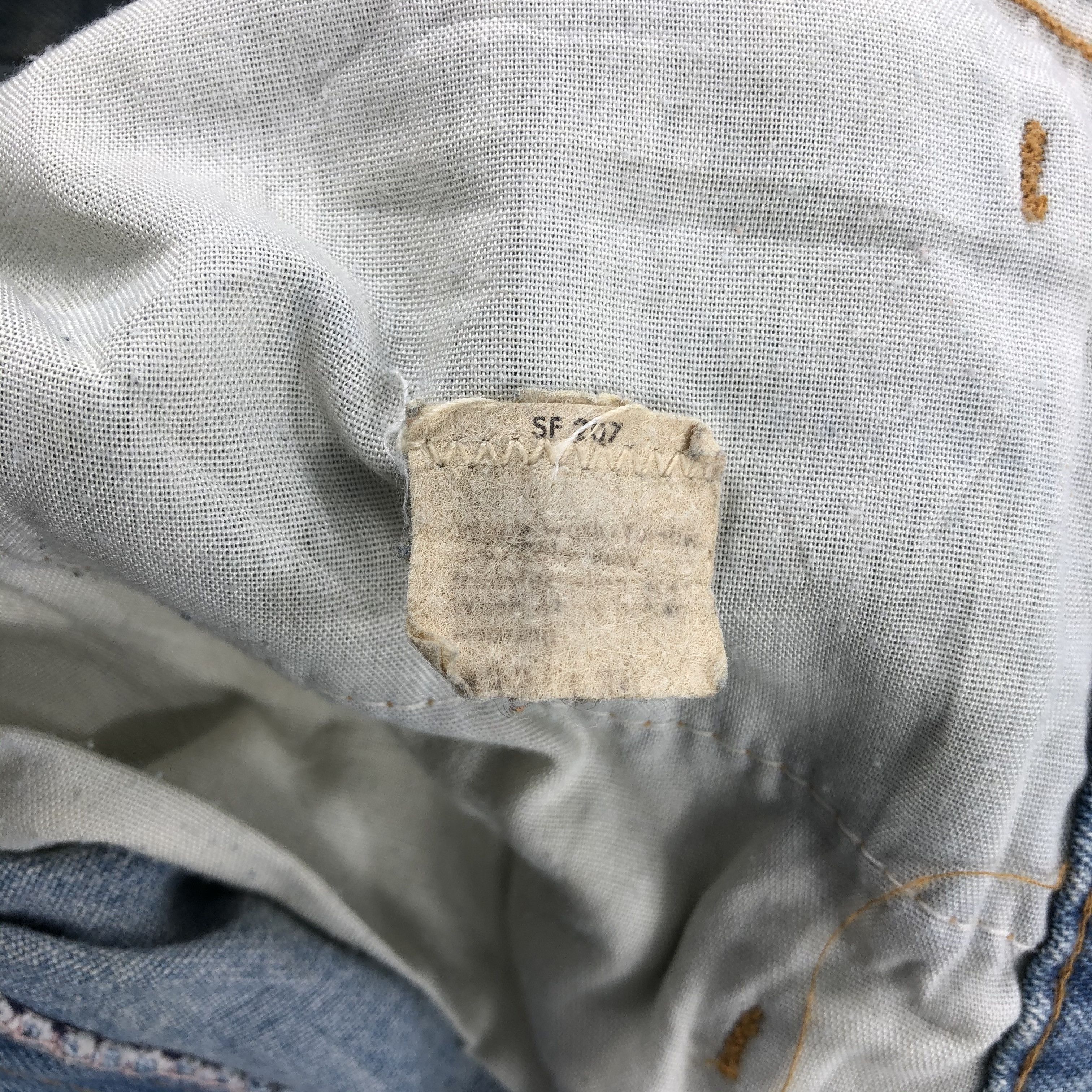 Levi's Vintage 80s Levi's Orange Tab Jeans Dirty Flare Denim KJ687 Size US 32 / EU 48 - 9 Thumbnail