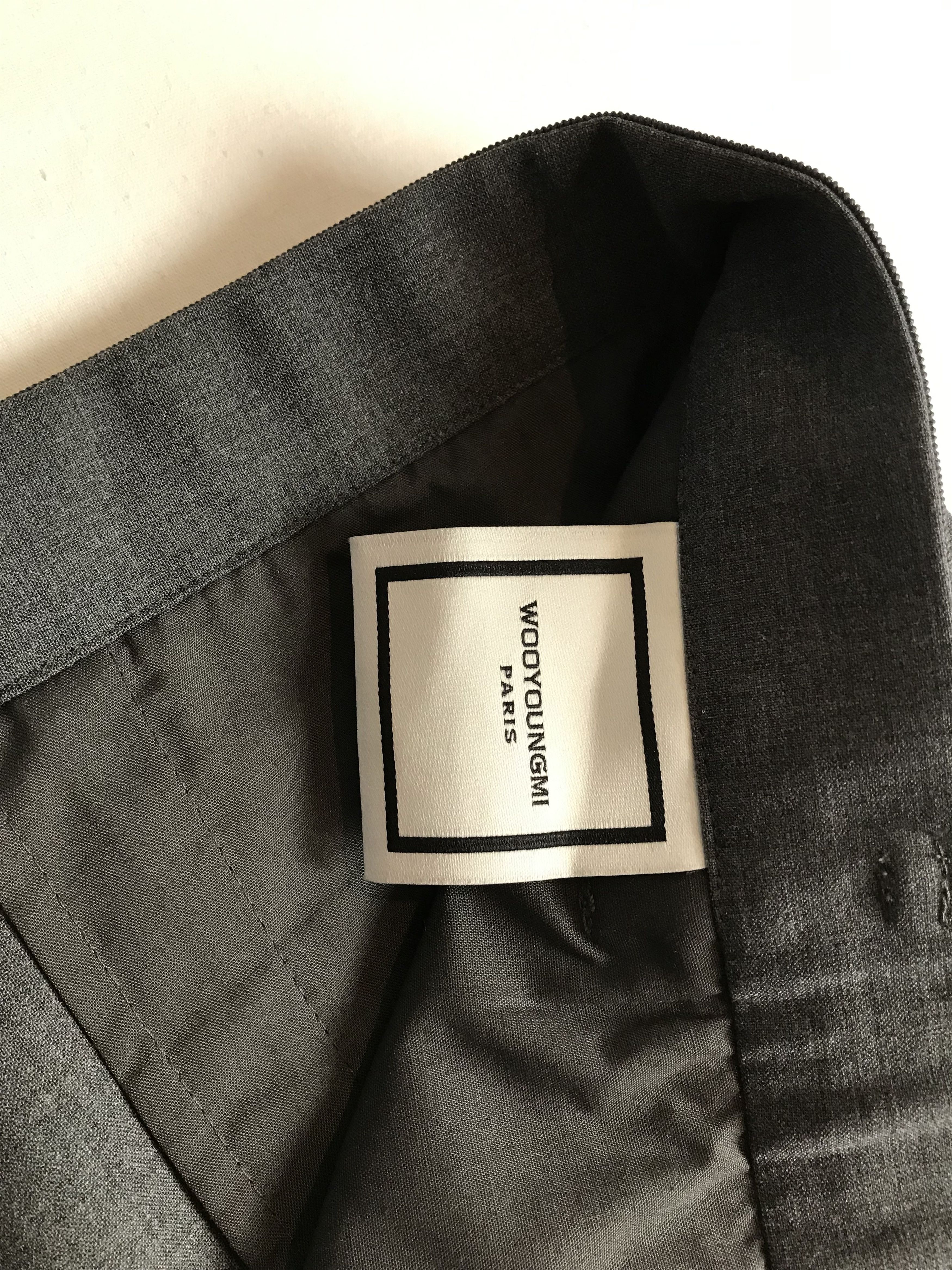 Wooyoungmi Men's Grey Wooyoungmi Smart Trousers Size US 34 / EU 50 - 7 Thumbnail