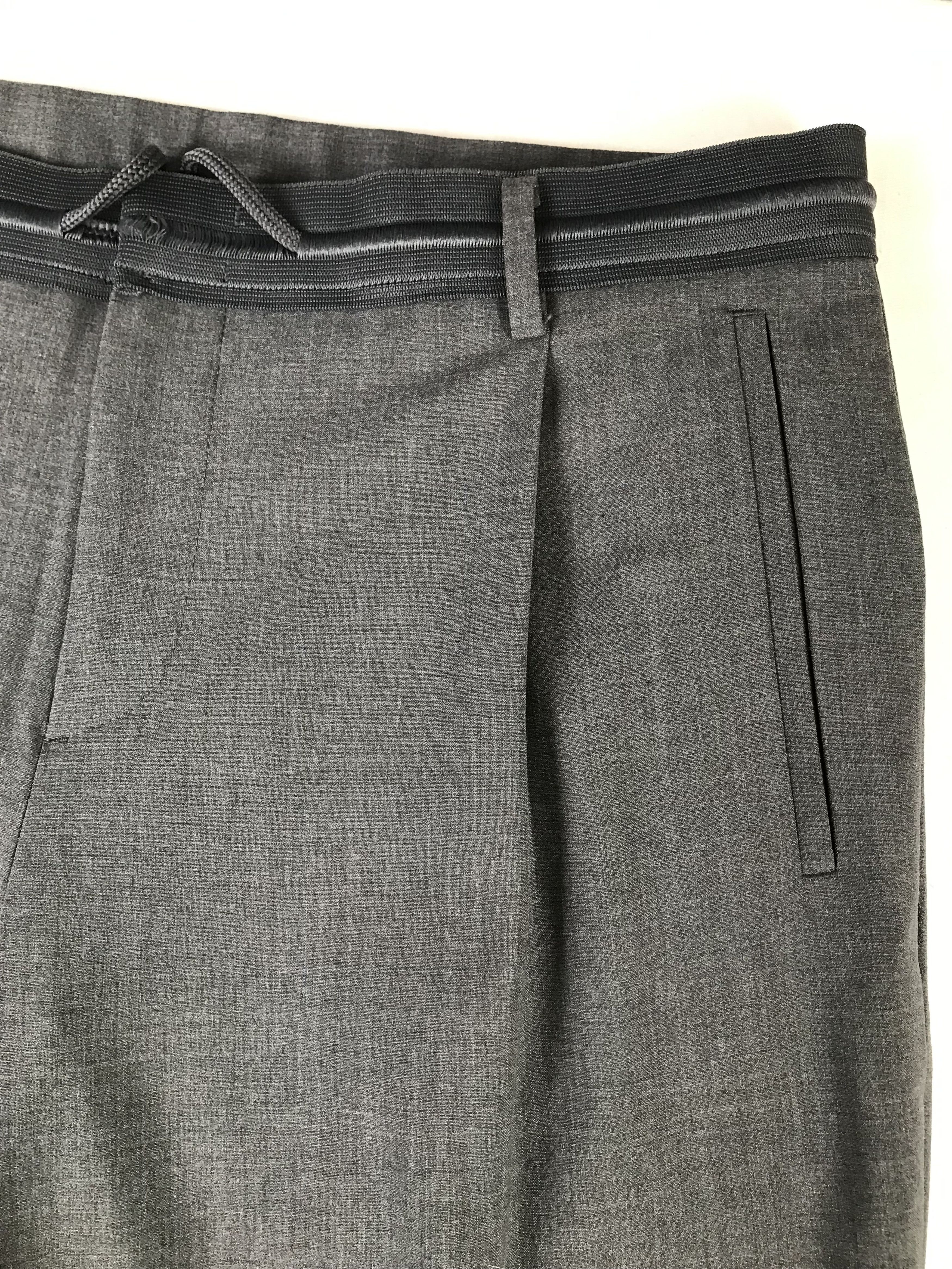 Wooyoungmi Men's Grey Wooyoungmi Smart Trousers Size US 34 / EU 50 - 6 Thumbnail