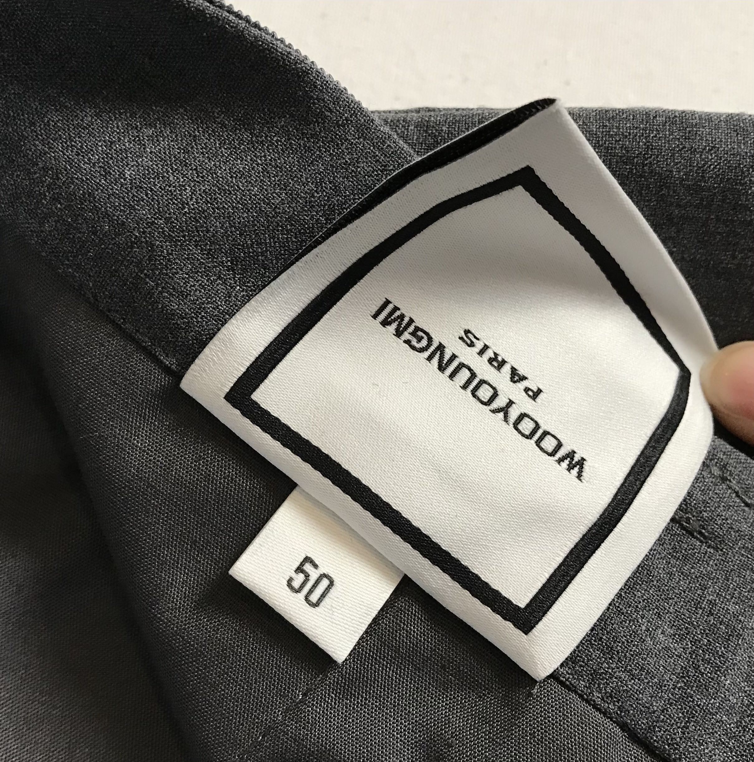 Wooyoungmi Men's Grey Wooyoungmi Smart Trousers Size US 34 / EU 50 - 8 Thumbnail