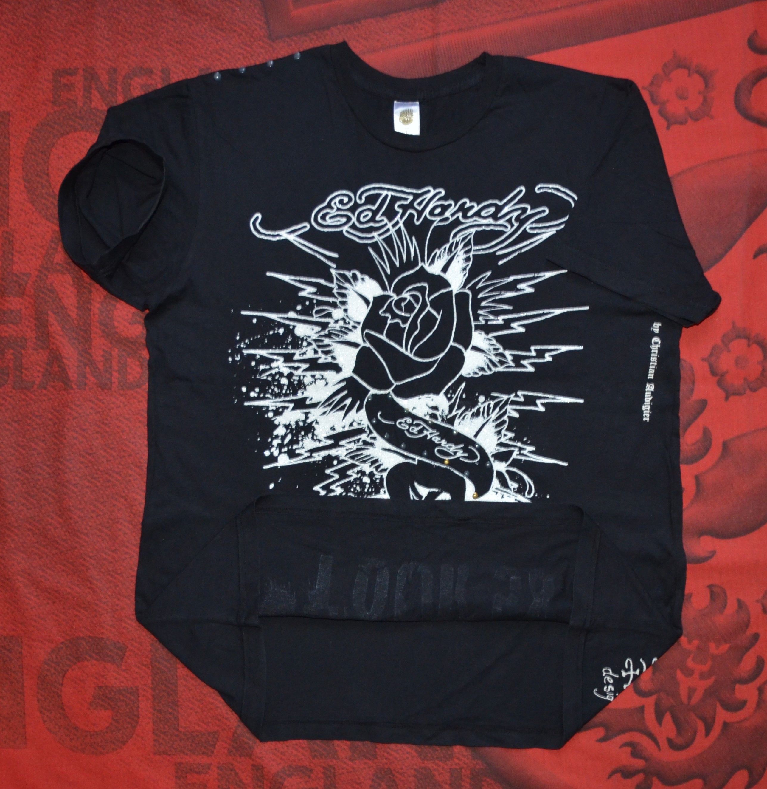 Christian Audigier Ed Hardy By Christian Audigier Men's T-Shirt Size L Fashion Size US L / EU 52-54 / 3 - 19 Thumbnail
