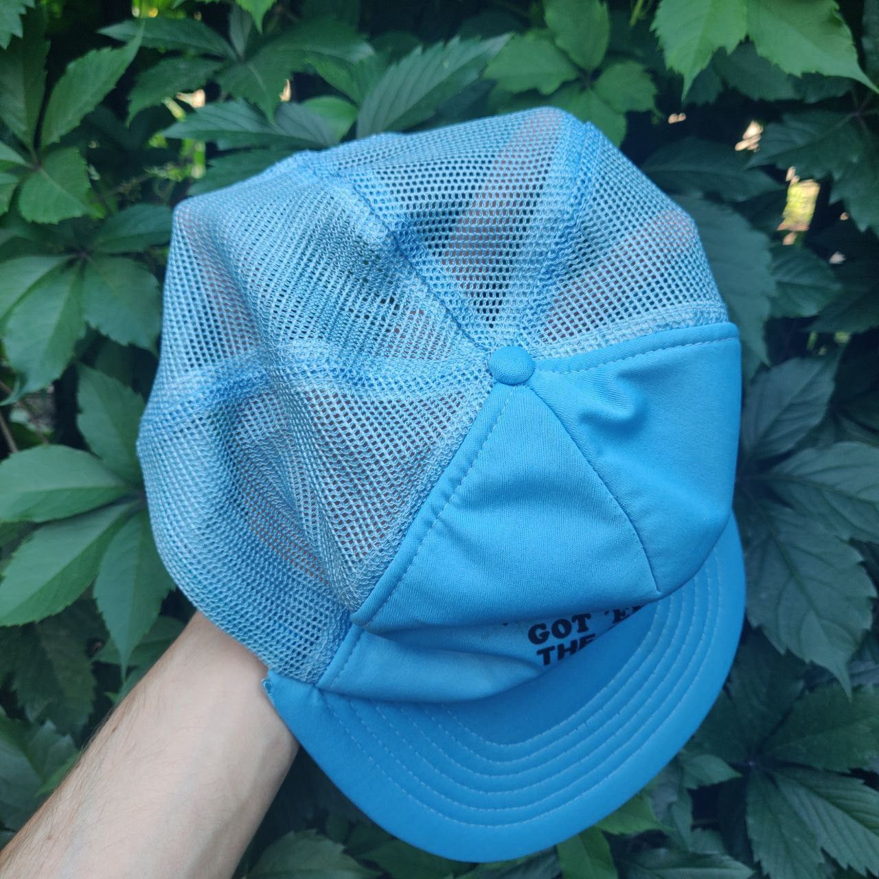 Vintage Vintage Hat 'Got 'em by the balls' Joke Trucker Cap 80s Size ONE SIZE - 3 Thumbnail