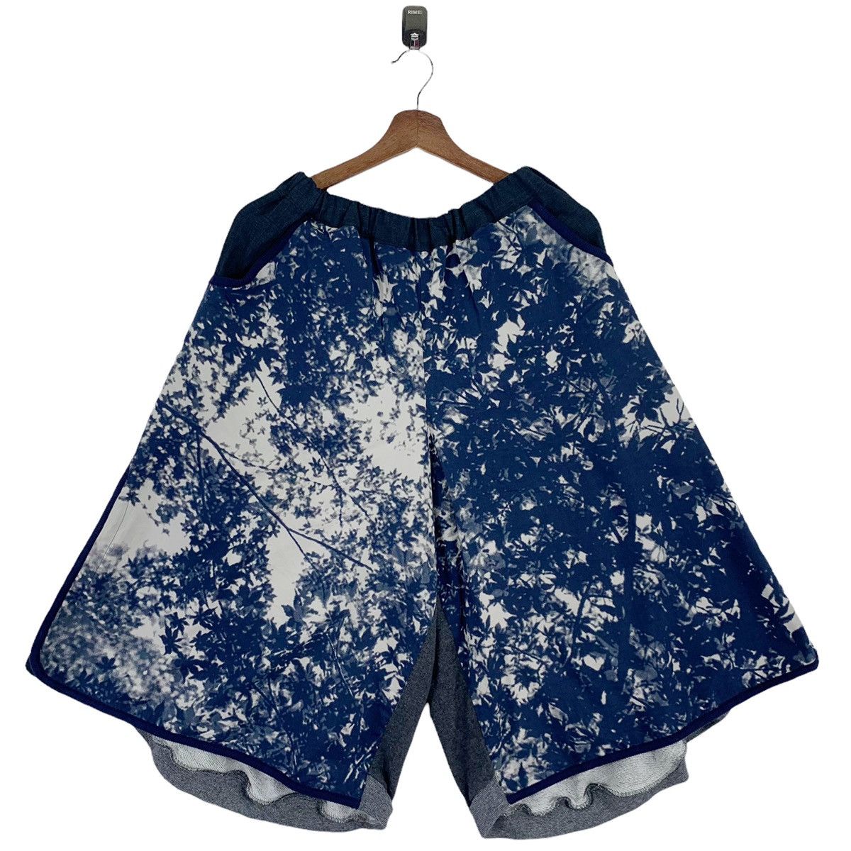 JAPANESE BRAND GOMME HOMME HIROSHIGE MAKI BAGGY SHORT PANT