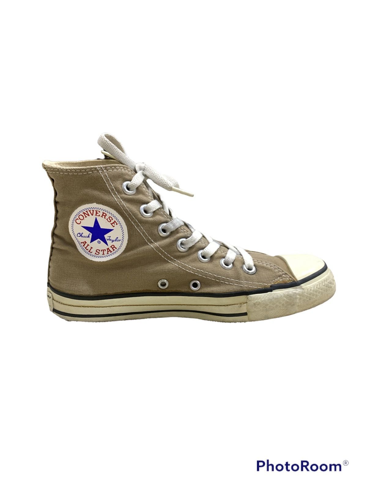 Converse × Vintage VTG CONVERSE MADE IN USA KURT COBAIN ALIKE 4.5UK Size US 5 / EU 37 - 1 Thumbnail