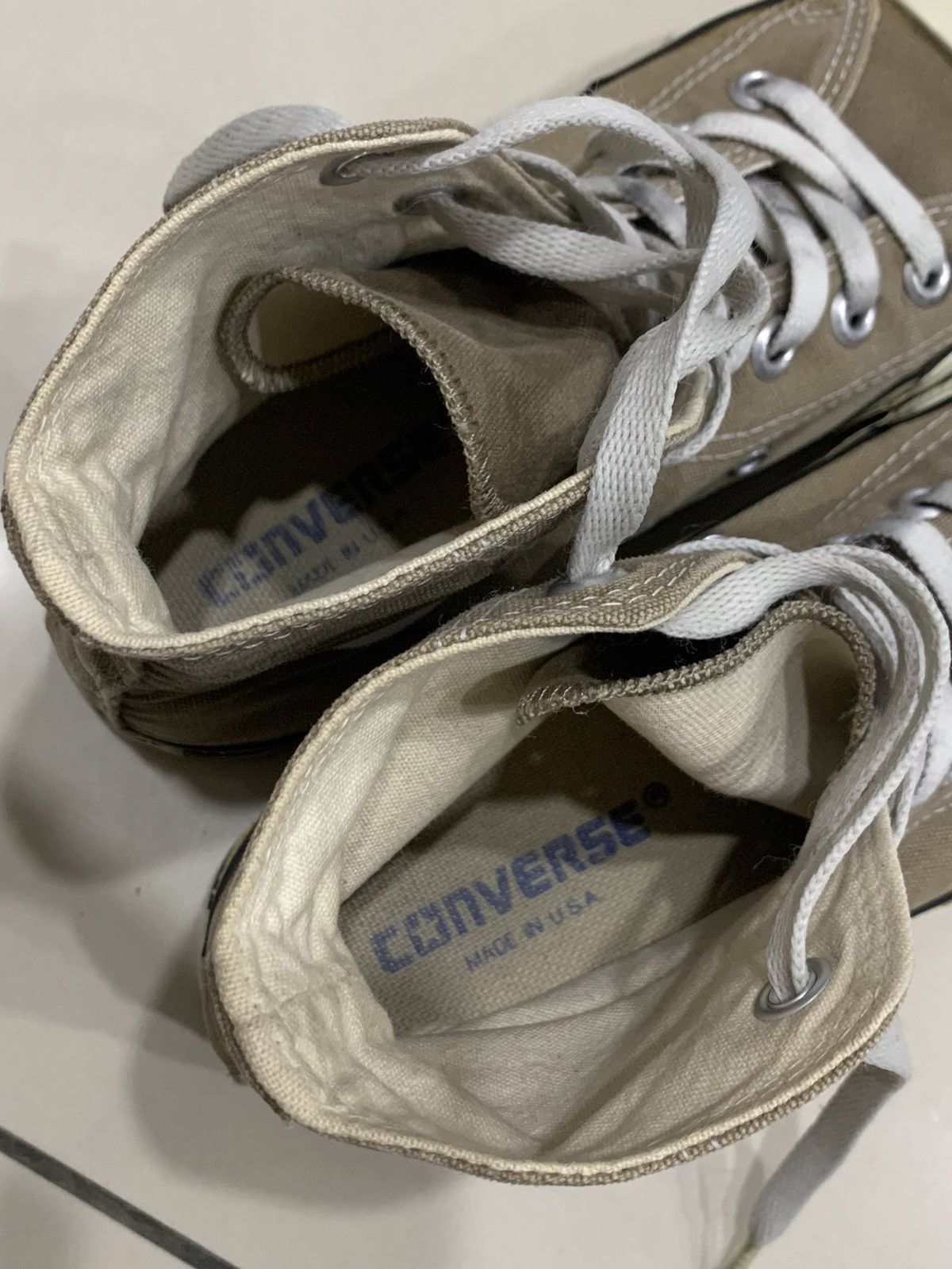 Converse × Vintage VTG CONVERSE MADE IN USA KURT COBAIN ALIKE 4.5UK Size US 5 / EU 37 - 7 Thumbnail