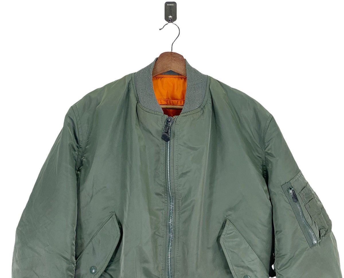 Alpha Industries VINTAGE ALPHA INDUSTRIES MILITARY BOMBER JACKET Size US L / EU 52-54 / 3 - 4 Thumbnail